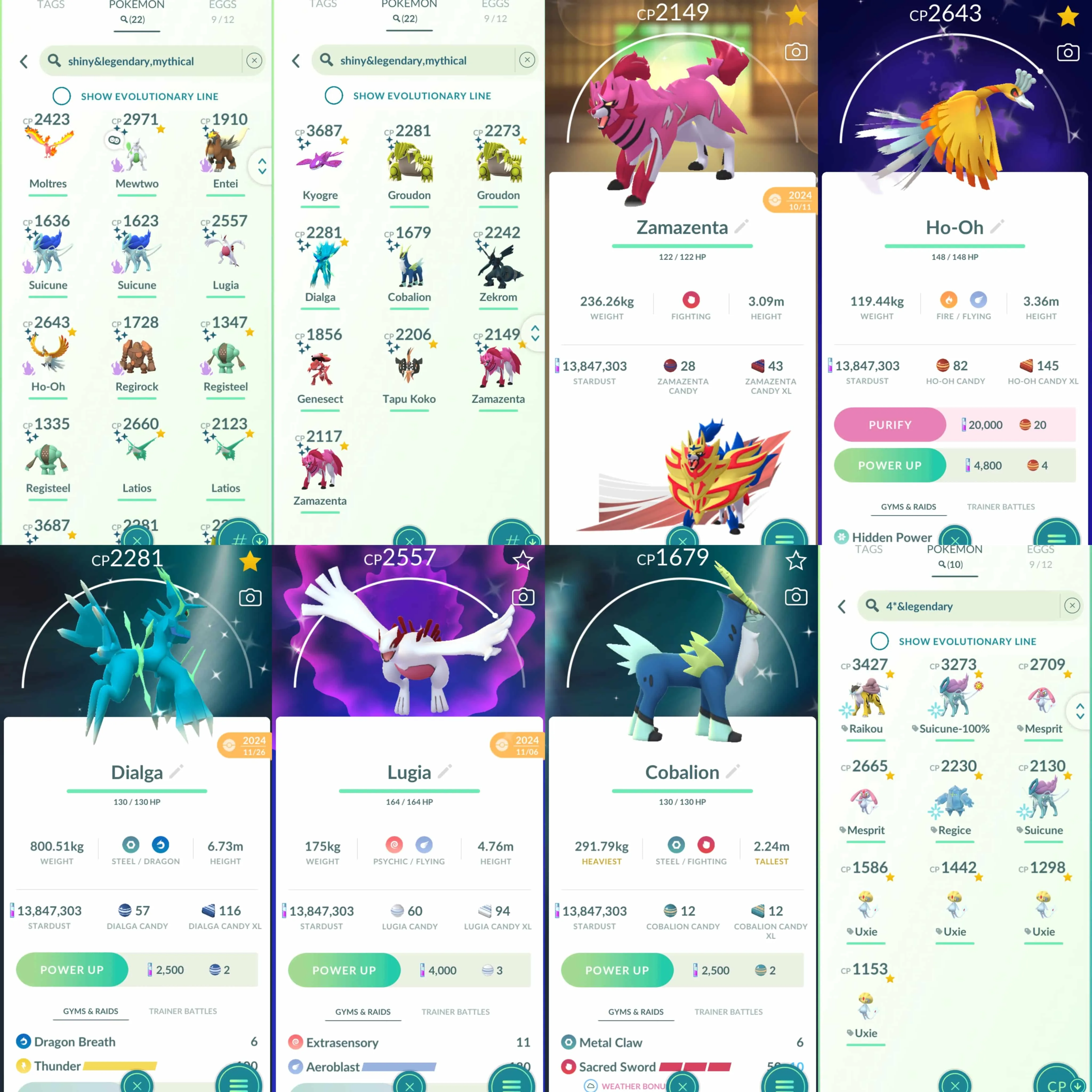 1841 Level 70 Shiny Shadow Mewtwo Shiny Shadow Suicune Shiny Mega Latios Shiny Primal Groudon Shiny Mega Heracross Shiny Mime Jr. Shiny Tyrogue