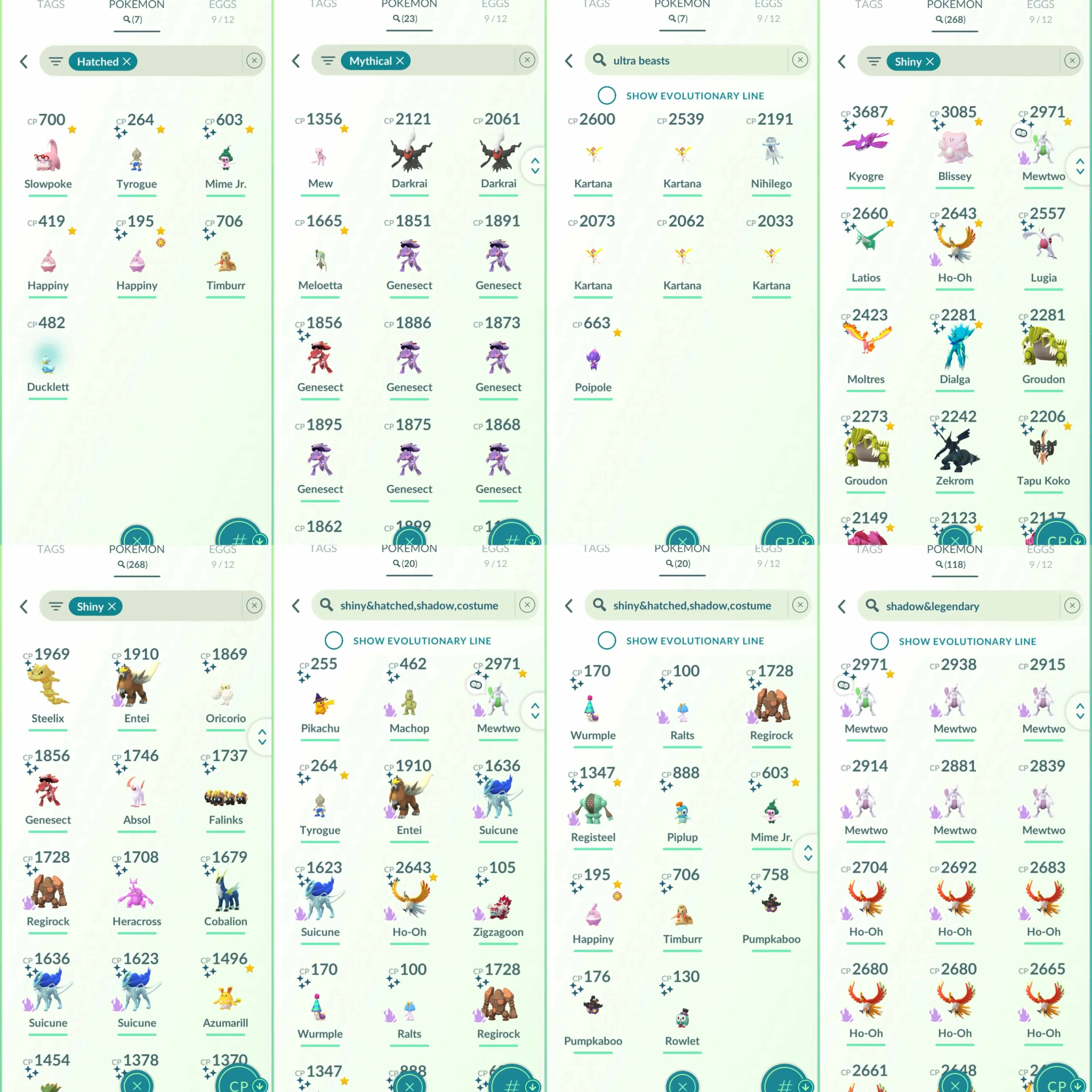 1841 Level 70 Shiny Shadow Mewtwo Shiny Shadow Suicune Shiny Mega Latios Shiny Primal Groudon Shiny Mega Heracross Shiny Mime Jr. Shiny Tyrogue