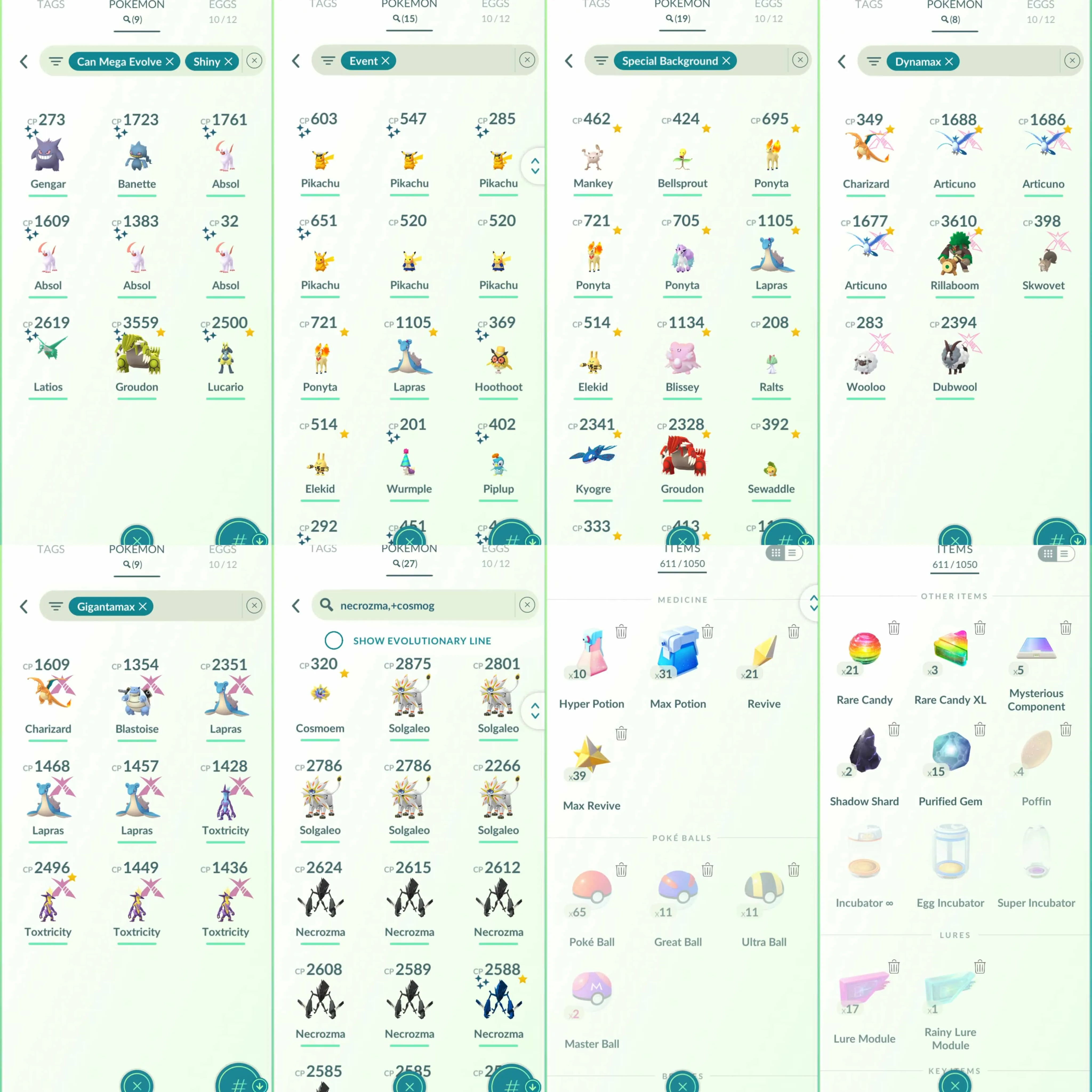 1842 Level 70 Shiny Mega Rayquaza Shiny Mega Gengar Shiny Mega Lucario Shiny Larvesta Shiny Darkrai Shiny Mega Absol Shiny Primal Groudon