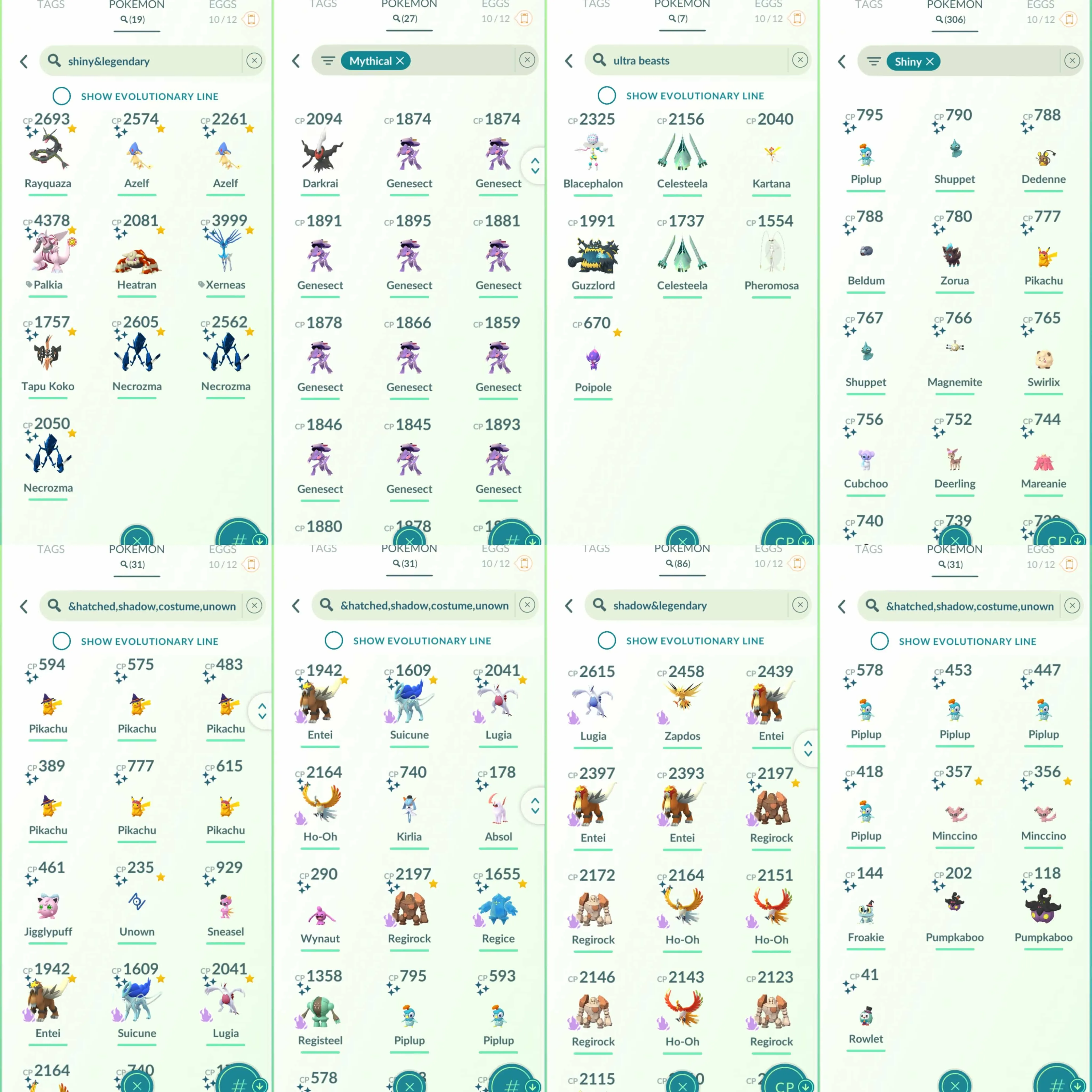 1844 Level 70 Shiny Mega Rayquaza Shundo Raikou Shundo Palkia Shundo Xerneas Shundo Metagross Legends100 x19 Dialga Origin100 Enamorus100 Shundo Absol