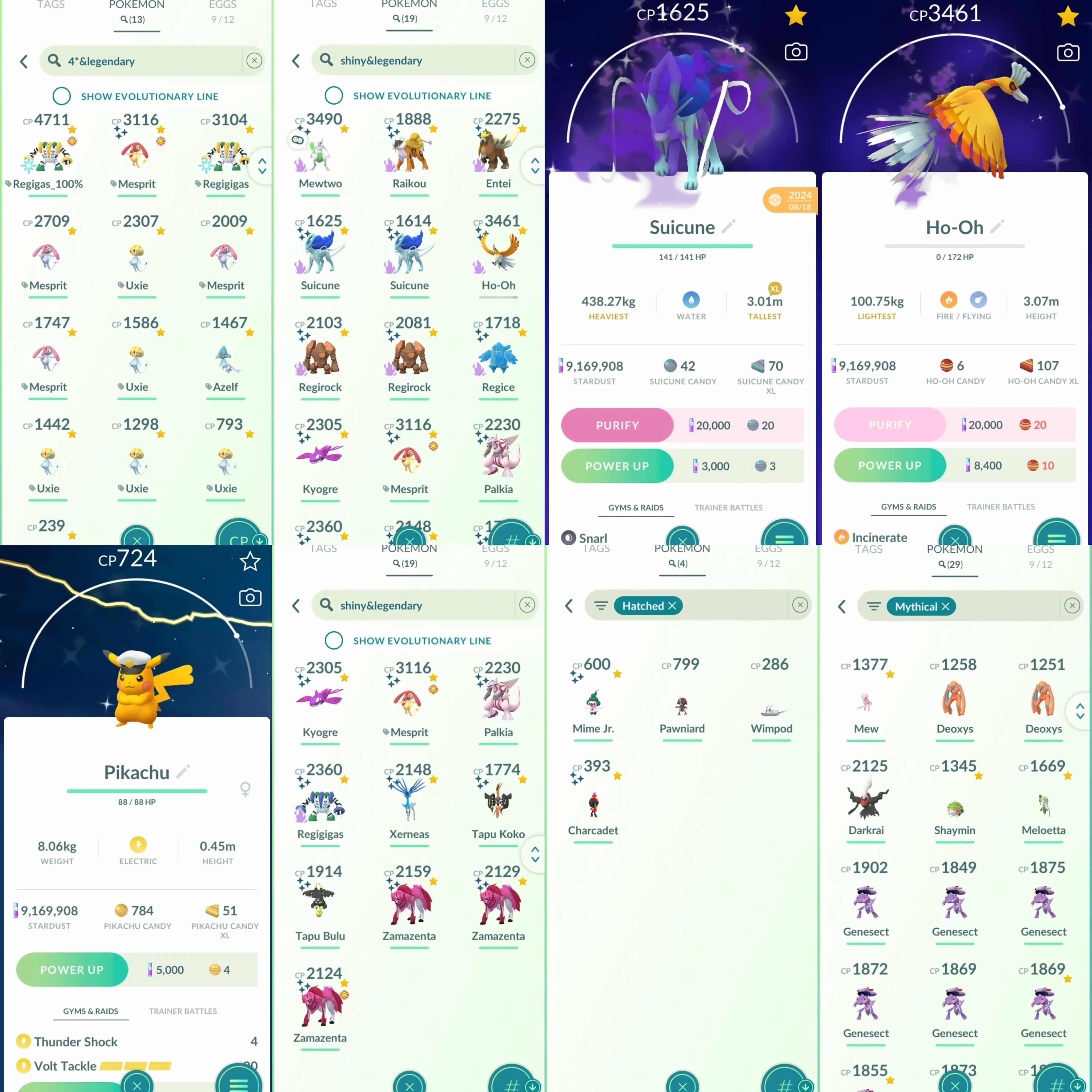 1847 Level 70 Shiny Shadow Mewtwo Shundo Mesprit Shiny Charcadet Shiny Mime Jr. Regigigas100 x2 Shiny GMax Kingler Shiny Bulbasaur Osaka BG