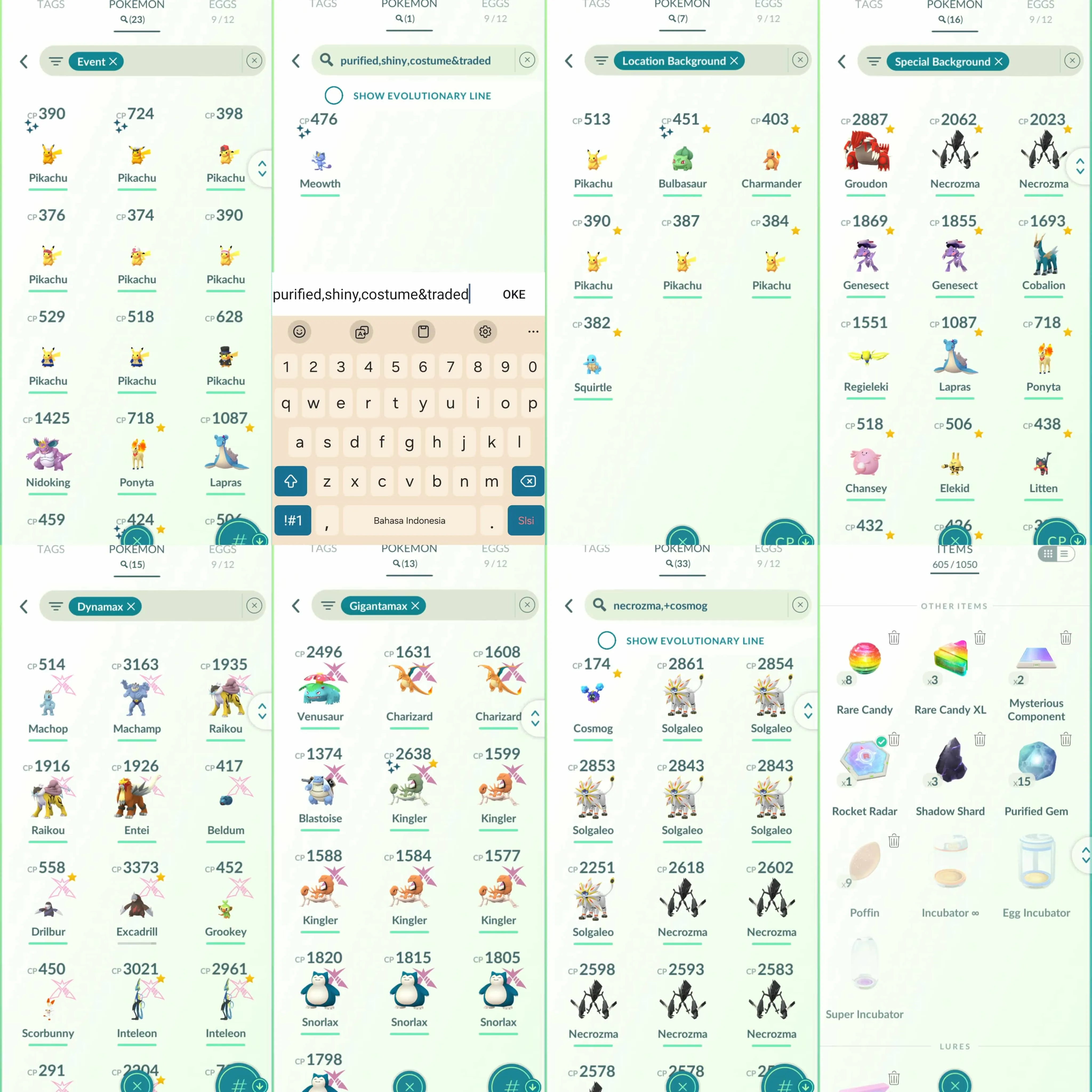 1847 Level 70 Shiny Shadow Mewtwo Shundo Mesprit Shiny Charcadet Shiny Mime Jr. Regigigas100 x2 Shiny GMax Kingler Shiny Bulbasaur Osaka BG