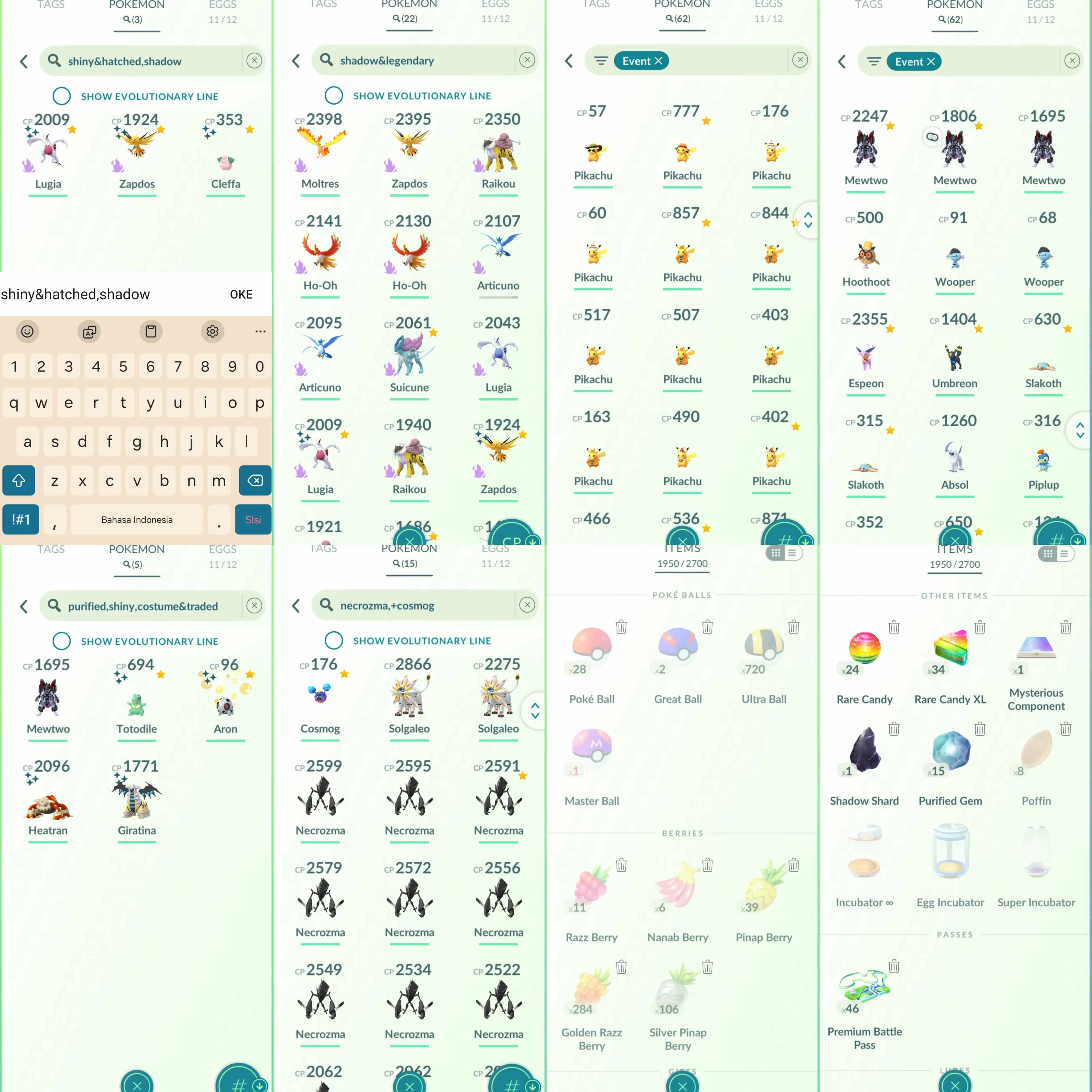 1856 Level 58 2017. Armored Mewtwo x2 tradeable Nike outfit Shiny Mega Rayquaza Shundo: Charizard, Blastoise, Eevee, Typhlosion, Feraligatr, Salamence