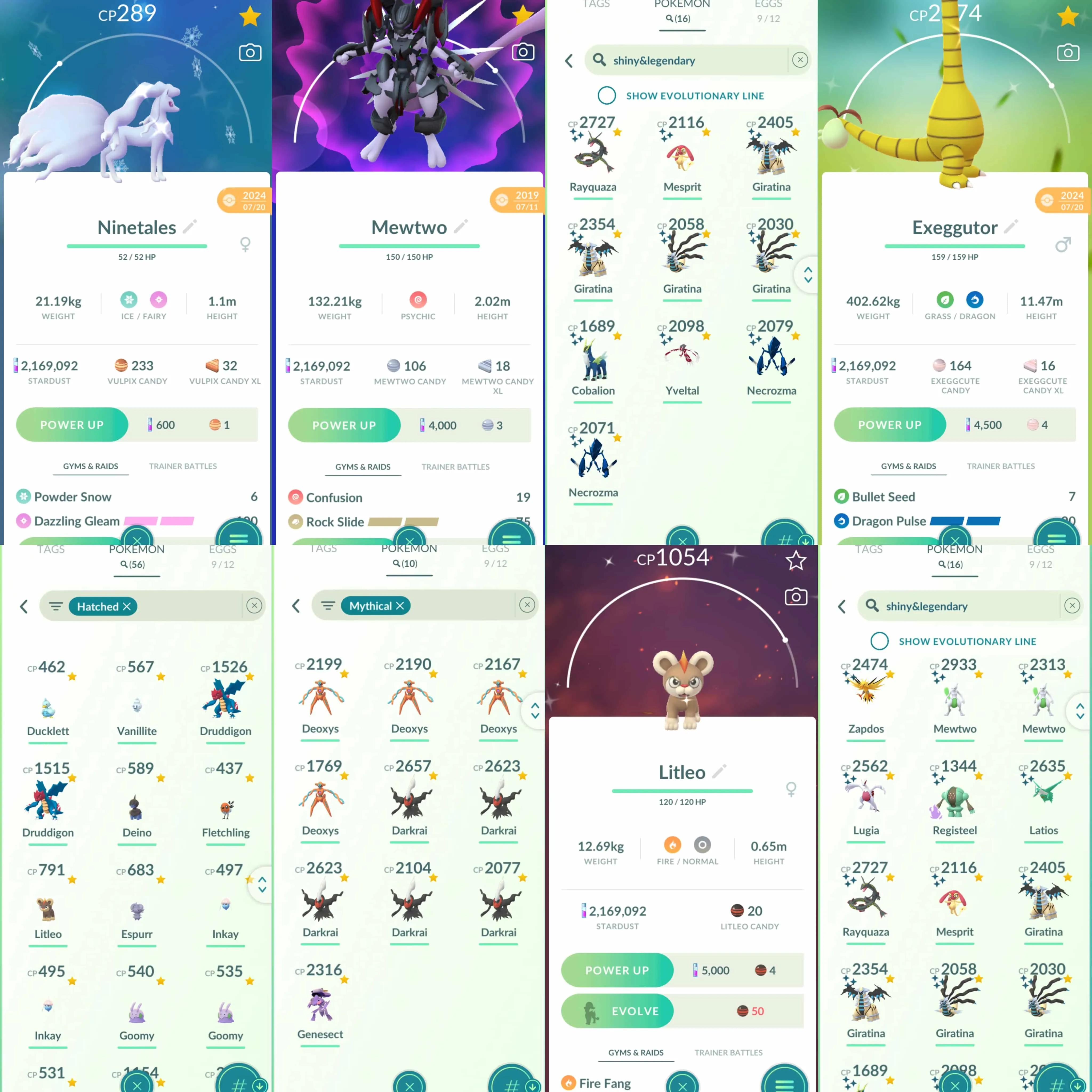 1859 Level 58 2018. Coin 12070 Armored Mewtwo x2 tradeable Shiny Mewtwo Shiny: Zapdos, Lugia, shadow Registeel, Latios, Rayquaza, Mesprit, Giratina