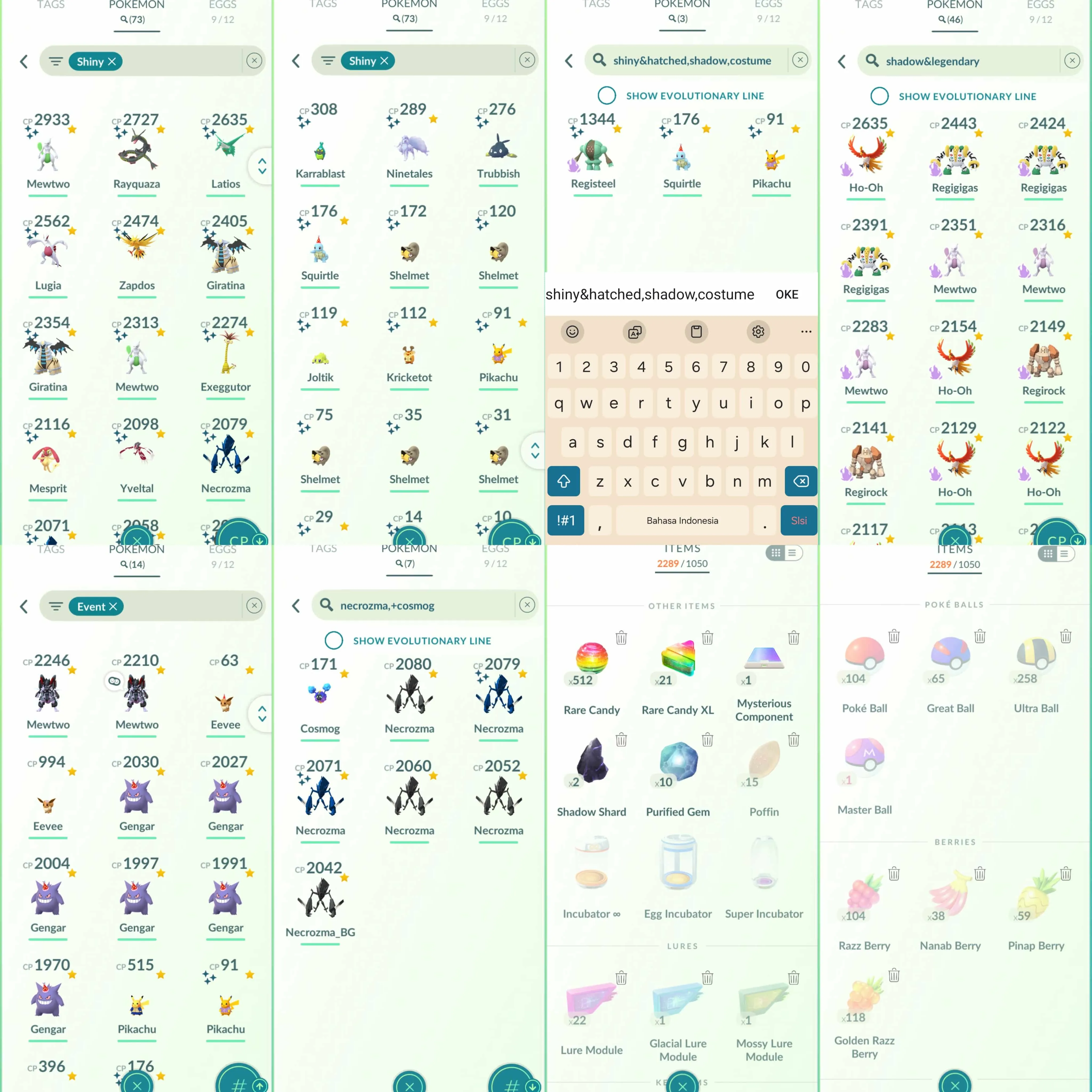 1859 Level 58 2018. Coin 12070 Armored Mewtwo x2 tradeable Shiny Mewtwo Shiny: Zapdos, Lugia, shadow Registeel, Latios, Rayquaza, Mesprit, Giratina