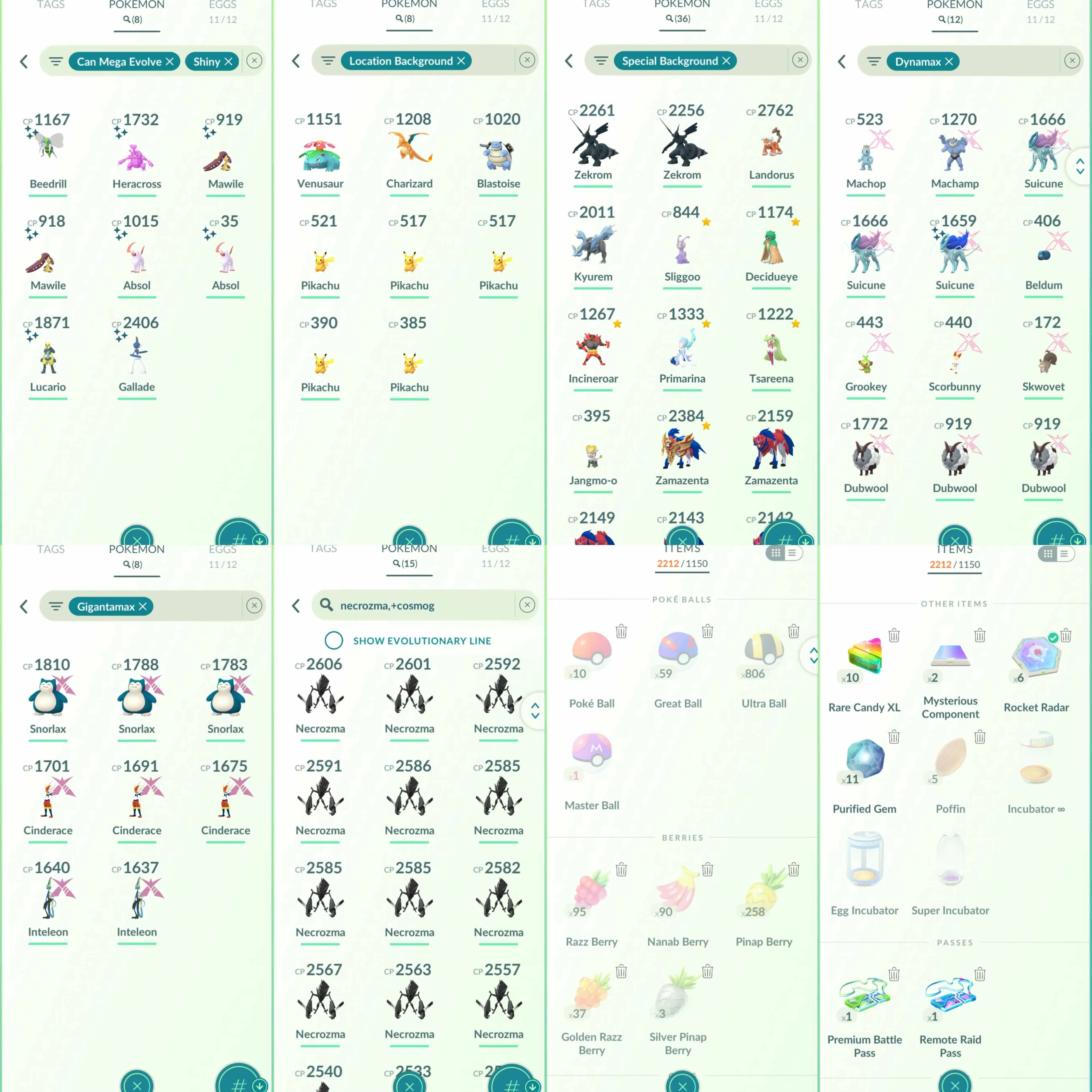 1860 Level 70 Shiny DMax Suicune Shiny Charizard  Zamazenta Crowned Shield IV 100 BG Regieleki100  Shiny Dialga Origin Roar of Time