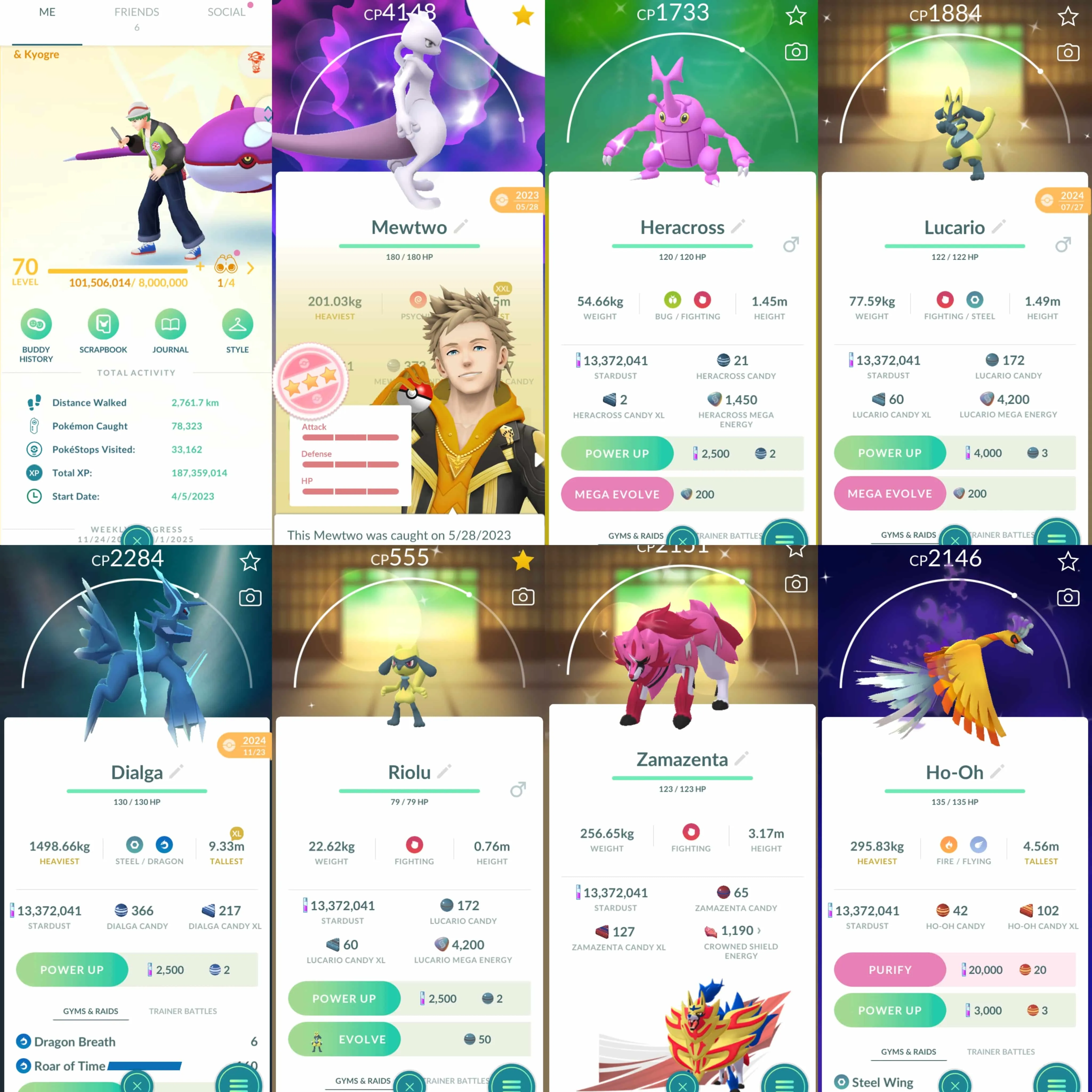 1862 Level 70 Mewtwo100 Shiny Riolu Shiny Metagross shiny Genesect Shiny Zamazenta Shiny Mega Lucario Shiny Mega Latios Shiny Mega Absol