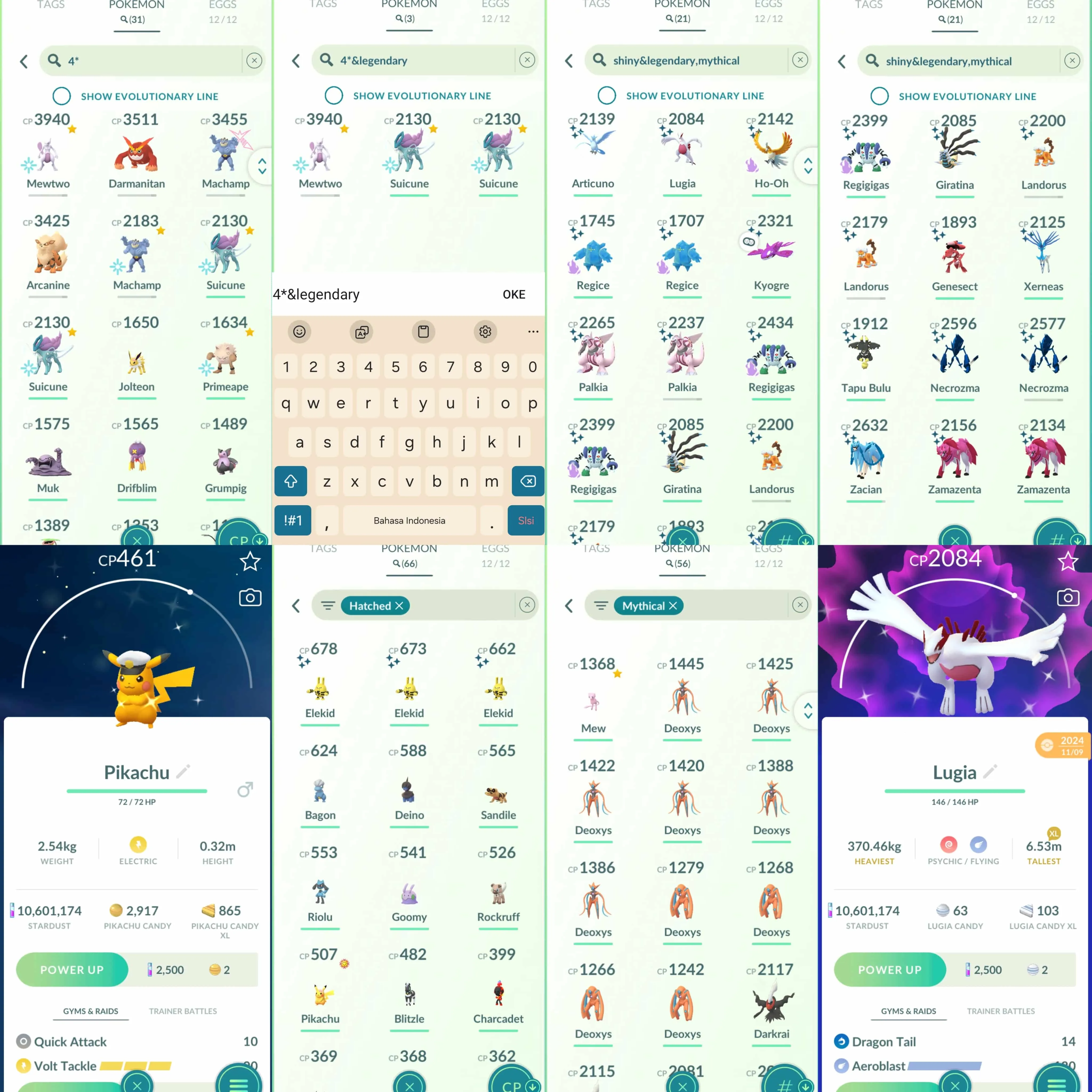 1864 Level 70 Mewtwo100 Suicune100x2 Shiny Mega Lucario Shiny Genesect Shiny Necrozma Shiny Zacian Shiny Zamazenta Shiny: Articuno, Lugia,shadow Ho-Oh