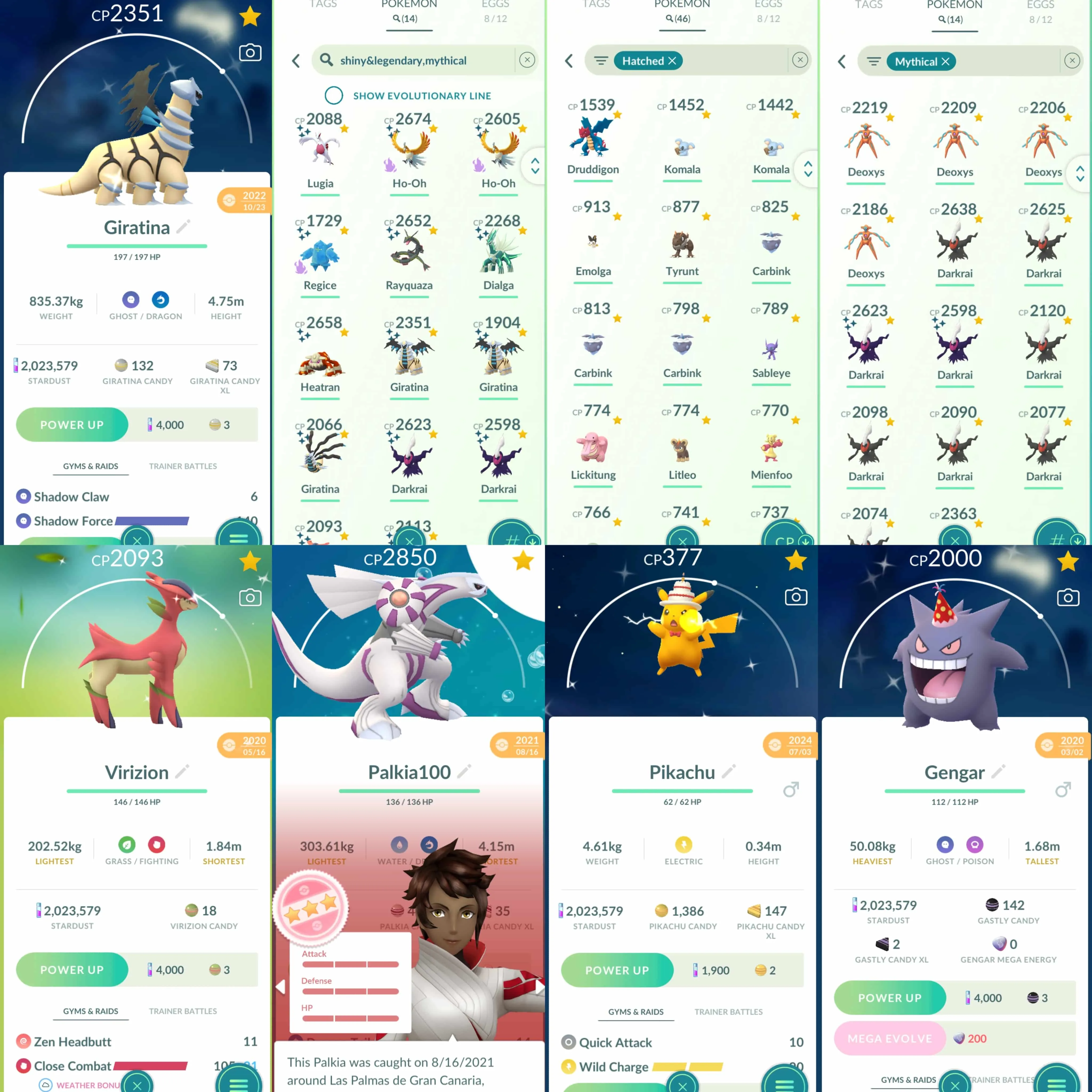 1868 Level 57 2018. Armored Mewtwo x2 tradeable Rayquaza100 Coin13203 Pikachu Mimikyu Costume Shiny Rayquaza Shiny Darkrai Shiny Giratina