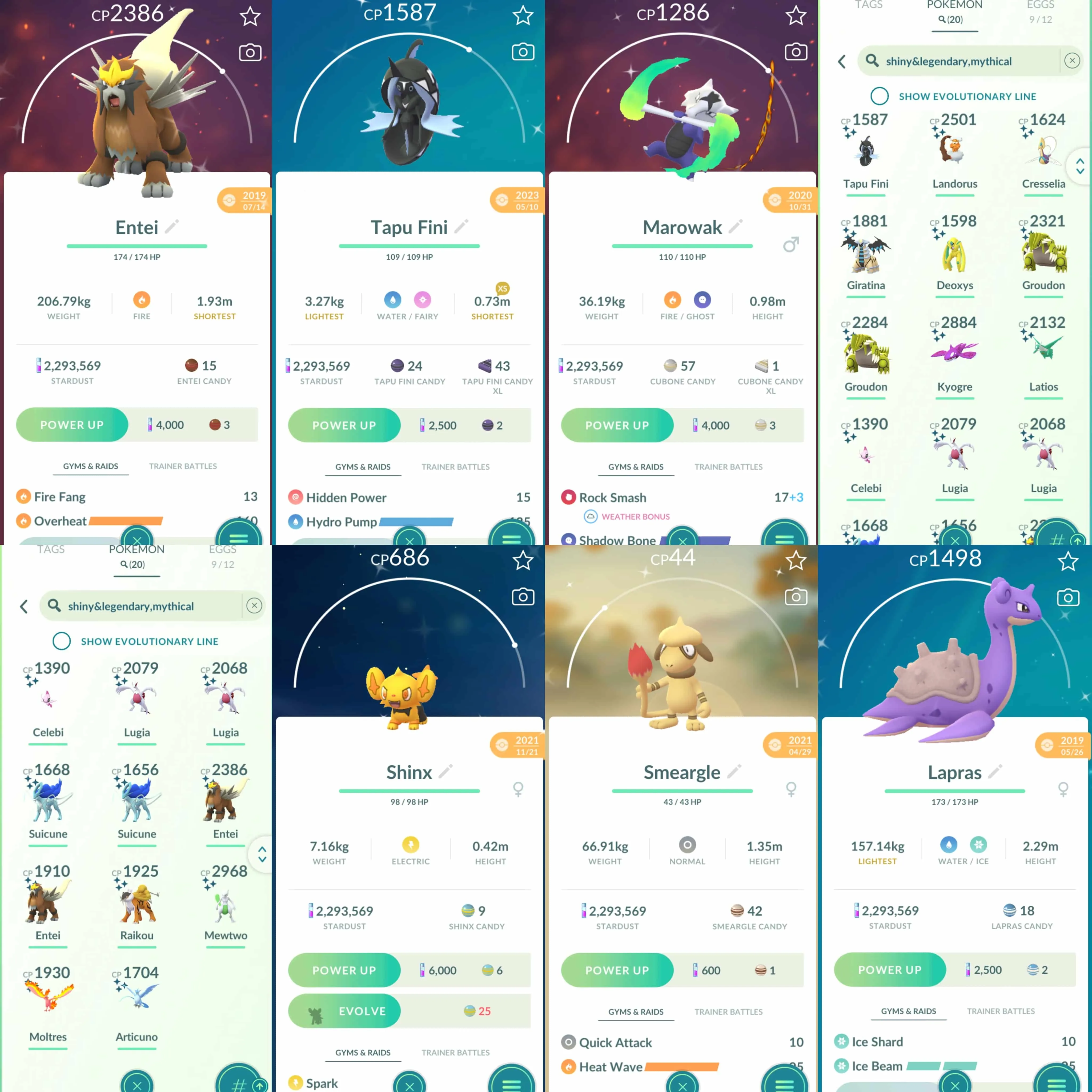 1869 Level 54 2019. Armored Mewtwo x2 tradeable Shiny Mewtwo Shiny Celebi Shiny Deoxys Shiny Charizard Shiny Alolan Marowak Shiny Lapras