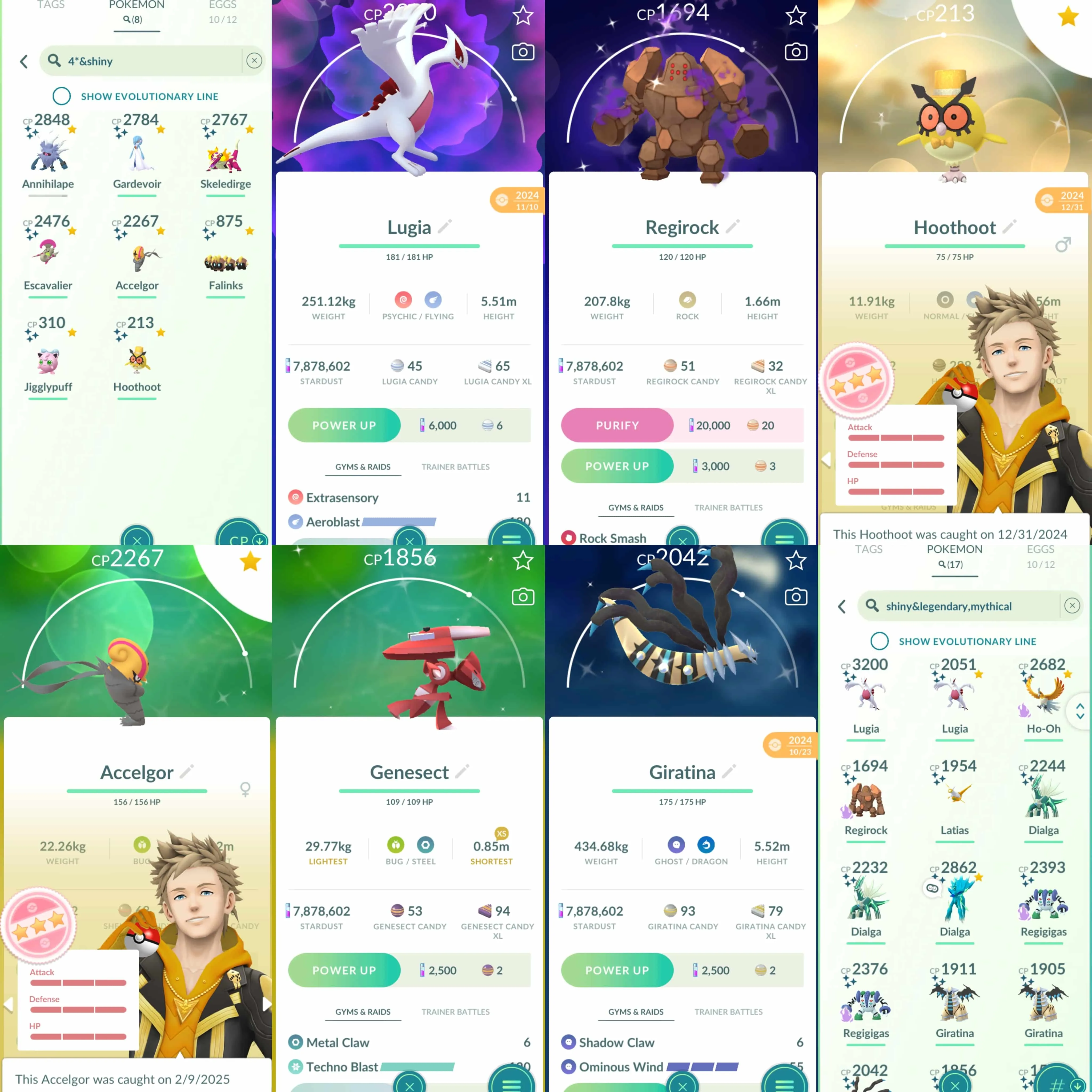 1871 Level 70 Shiny Regidrago BG Shiny Ralts BG Shiny Mega Latias Shiny Genesect  Shundo: Skeledirge, Escavalier, Accelgor, Gardevoir