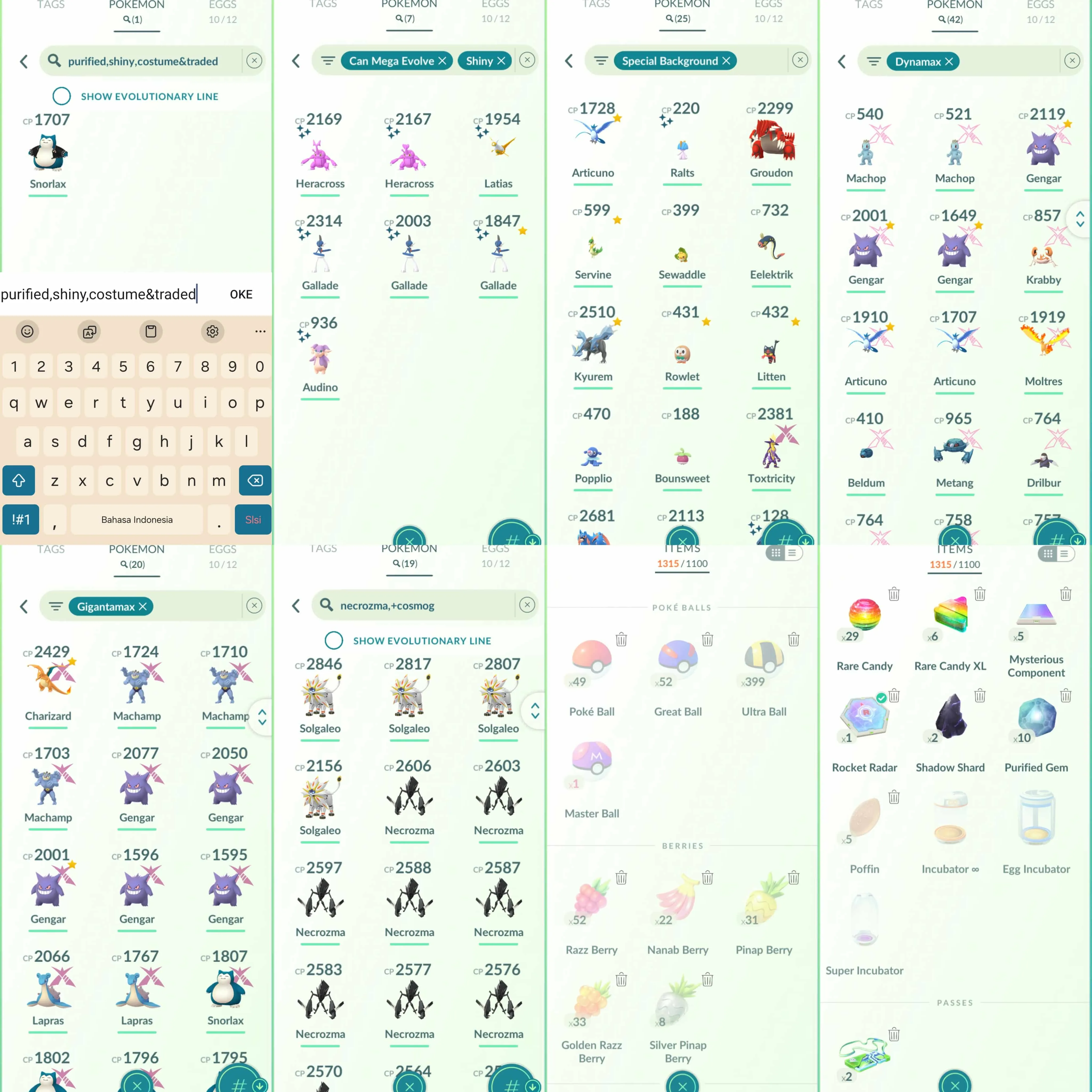 1871 Level 70 Shiny Regidrago BG Shiny Ralts BG Shiny Mega Latias Shiny Genesect  Shundo: Skeledirge, Escavalier, Accelgor, Gardevoir