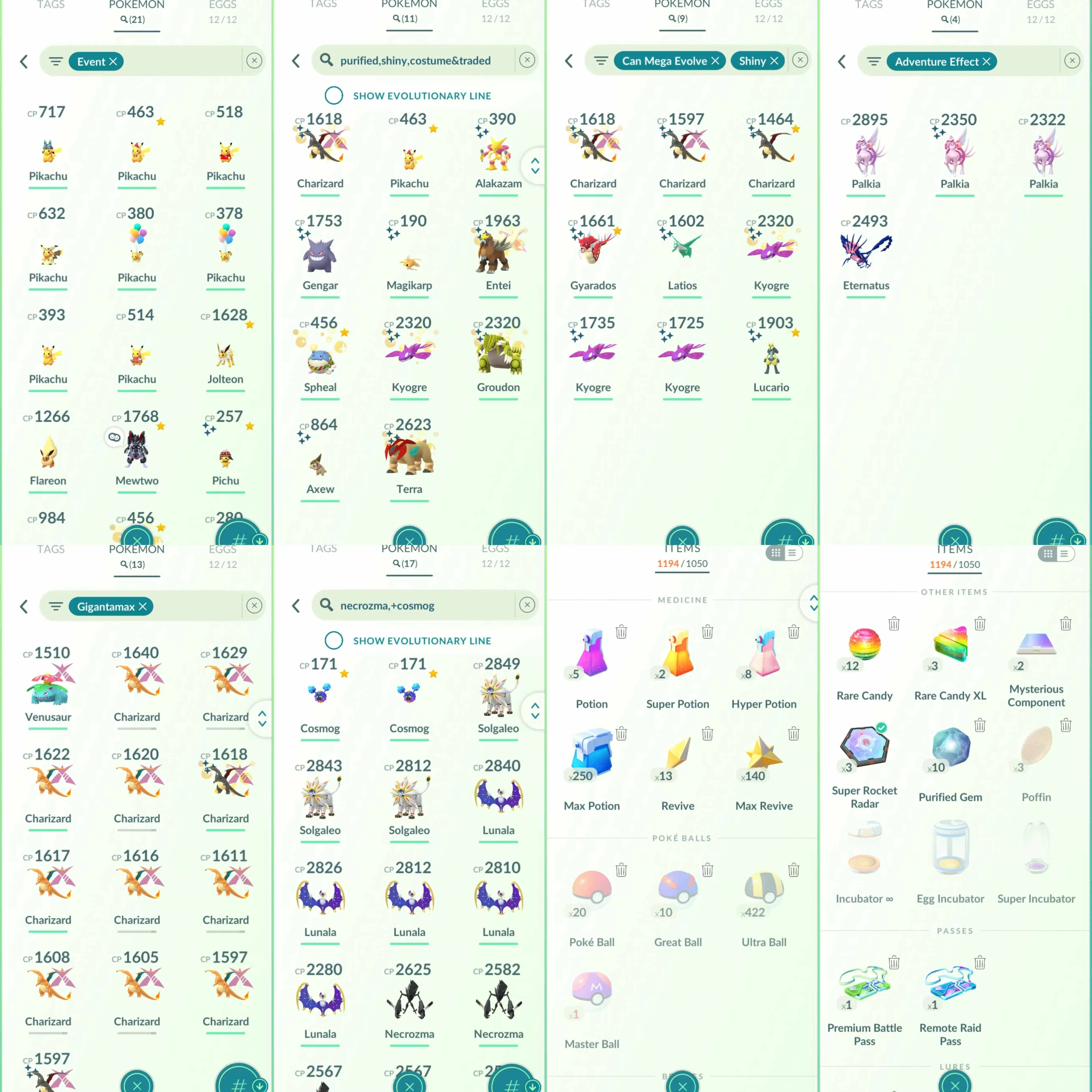 1876 Level 70 2016. Armored Mewtwo x1 tradeable Mewtwo100 Eternatus Shiny GMax Charizard BG Lucky Shiny DMax Entei BG Lucky Shiny Pichu Beanie