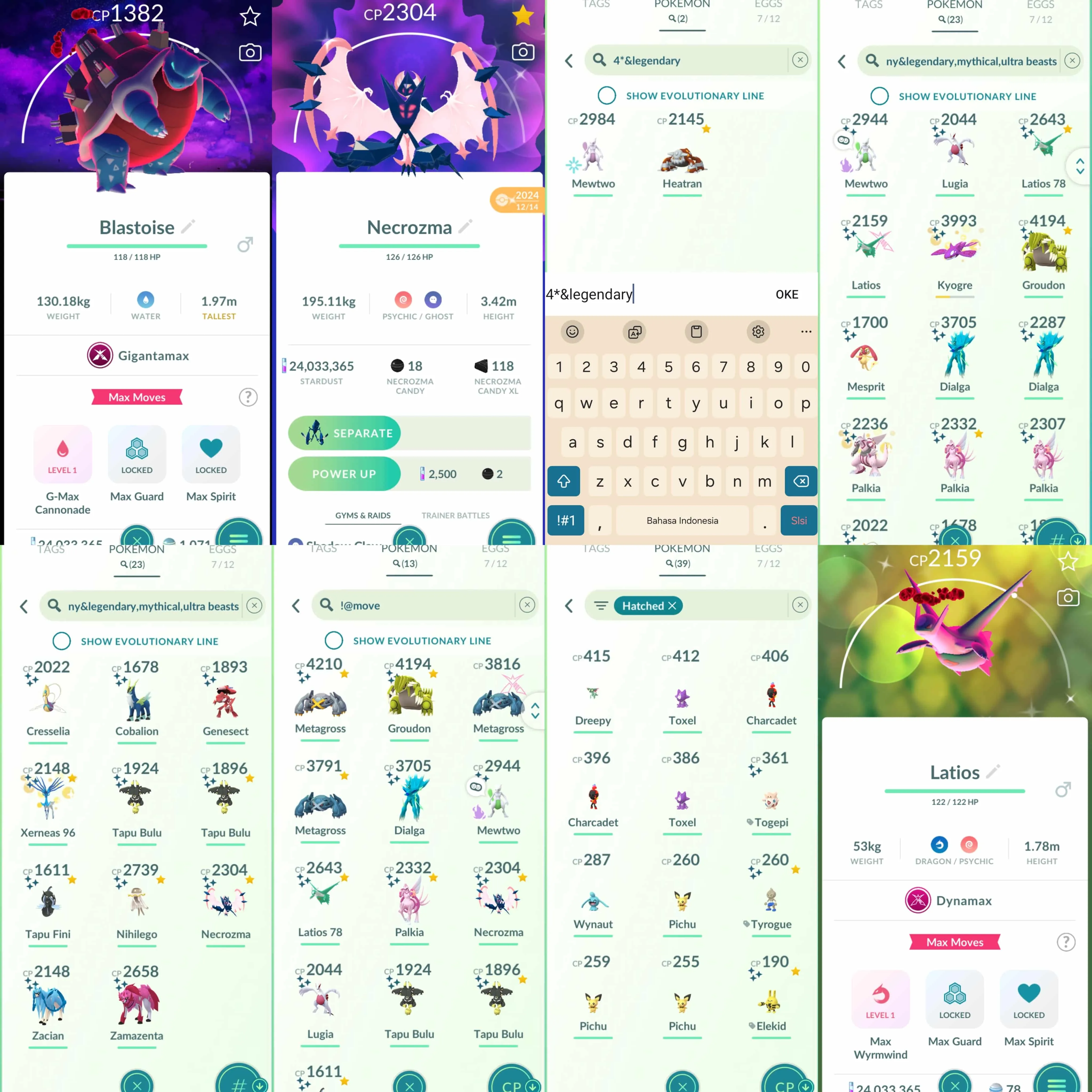 1885 Level 70 2016. Mewtwo100 Shiny Shadow Mewtwo Shiny Zacian, Zamazenta Shundo Metagross Shundo Corviknight Shiny DMax Latios Shiny Mega Latios Shiny Dawn Wings Necrozma Shiny Quaxly BG Shundo Eevee Shiny Pikachu BG