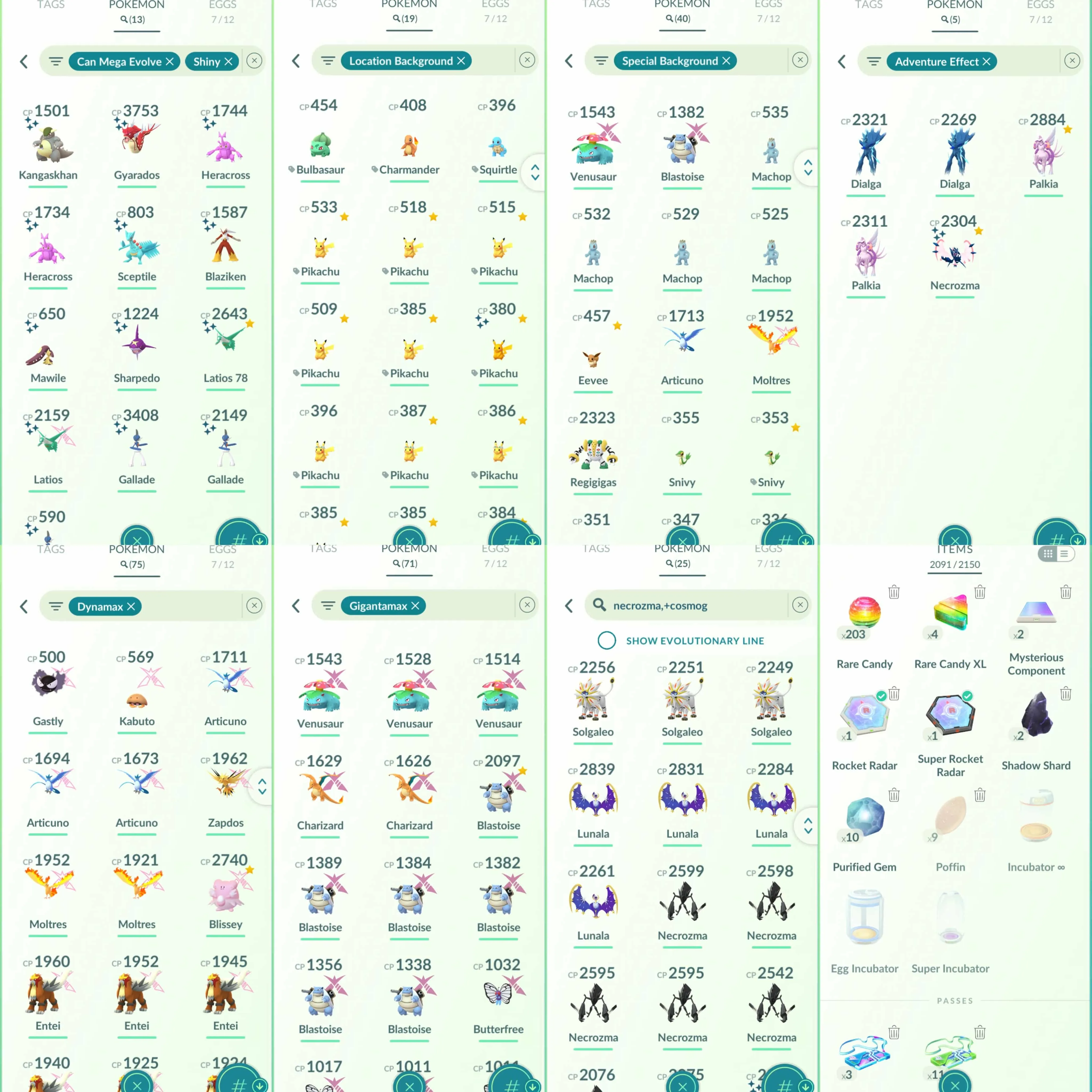 1885 Level 70 2016. Mewtwo100 Shiny Shadow Mewtwo Shiny Zacian, Zamazenta Shundo Metagross Shundo Corviknight Shiny DMax Latios Shiny Mega Latios Shiny Dawn Wings Necrozma Shiny Quaxly BG Shundo Eevee Shiny Pikachu BG