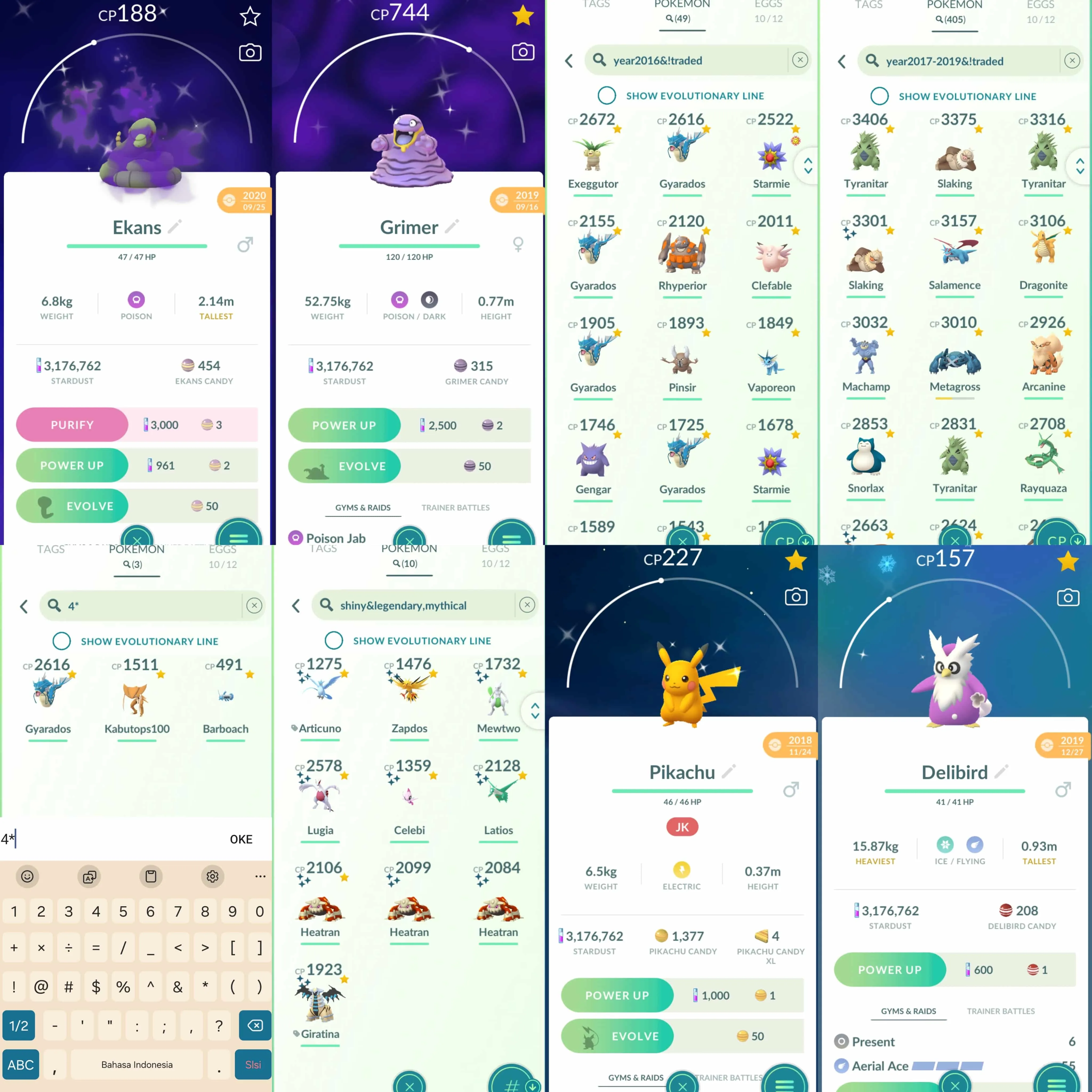 1894 Level 51 2016. Armored Mewtwo 2019 x2 tradeable Shiny Mewtwo Shiny Celebi Non shiny rare: Pikachu Mimikyu Costume Pikachu Lucario Hat