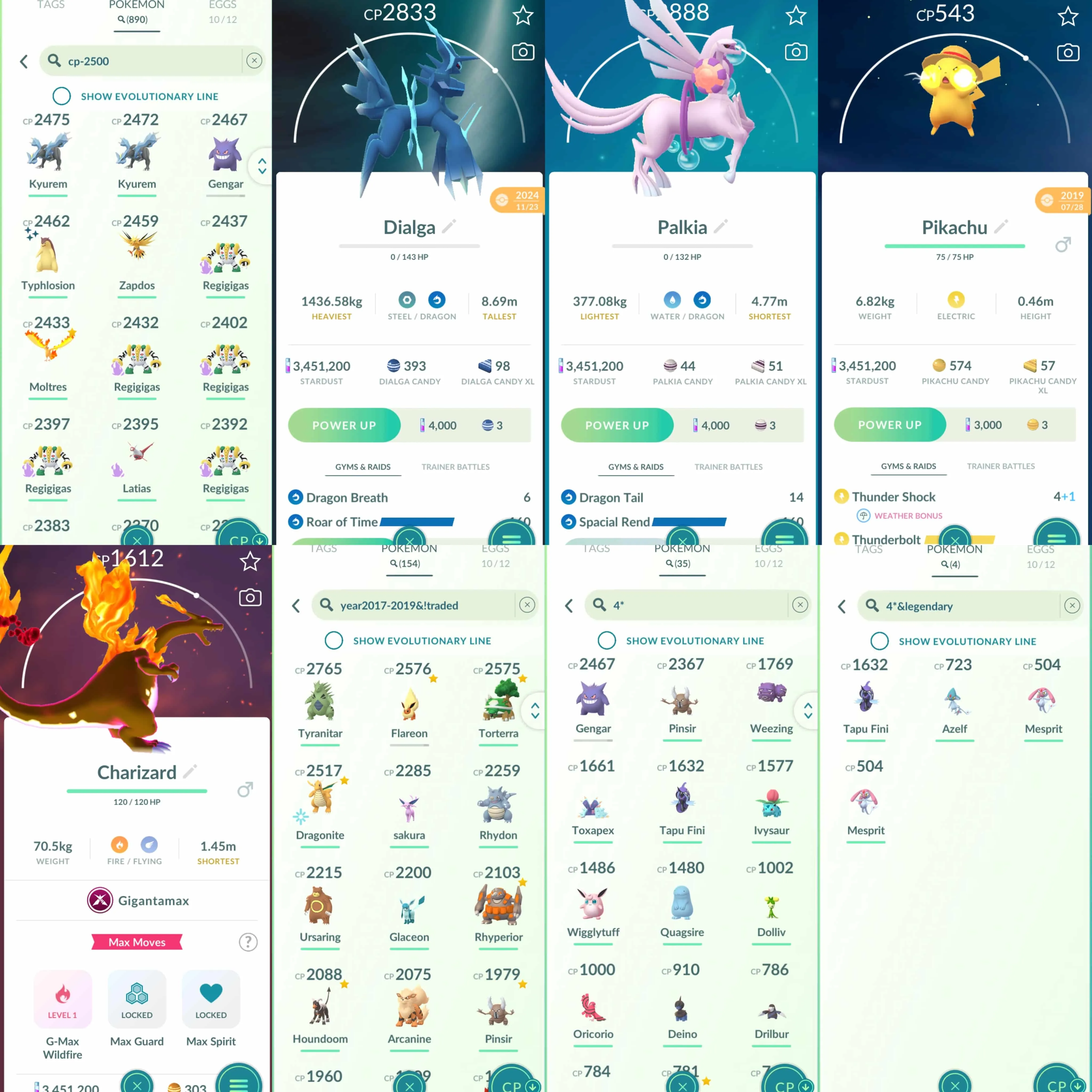 1895 Level 54 2019. Shiny Celebi Shiny Deoxys Def Shiny Dialga Origin Shiny Reshiram Shiny Necrozma Shiny Mega Charizard Osaka BG