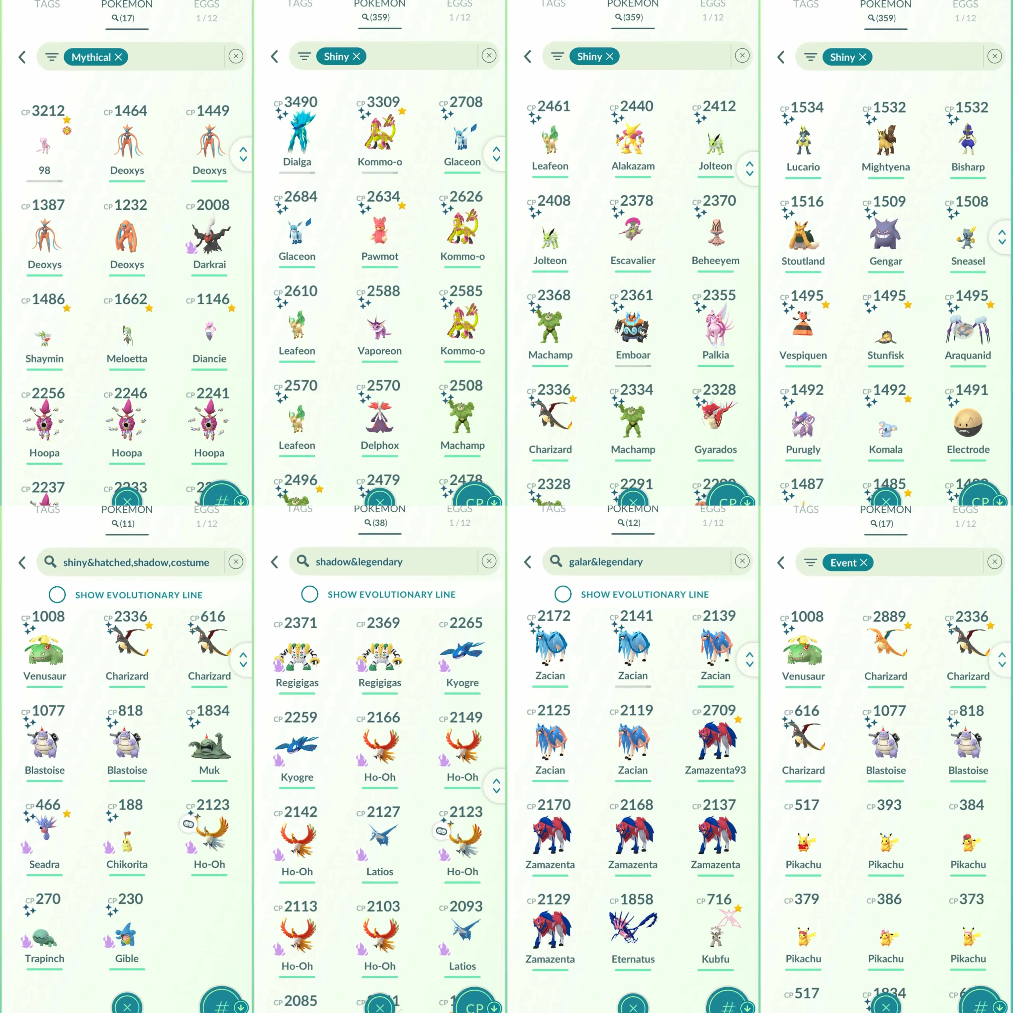 1904 Level 70 Eternatus Enamorus100 Shiny shadow Ho-oh Shiny Dialga Origin Shiny Palkia Origin Shiny Zacian Shiny Mega Charizard Shiny Mega Lucario