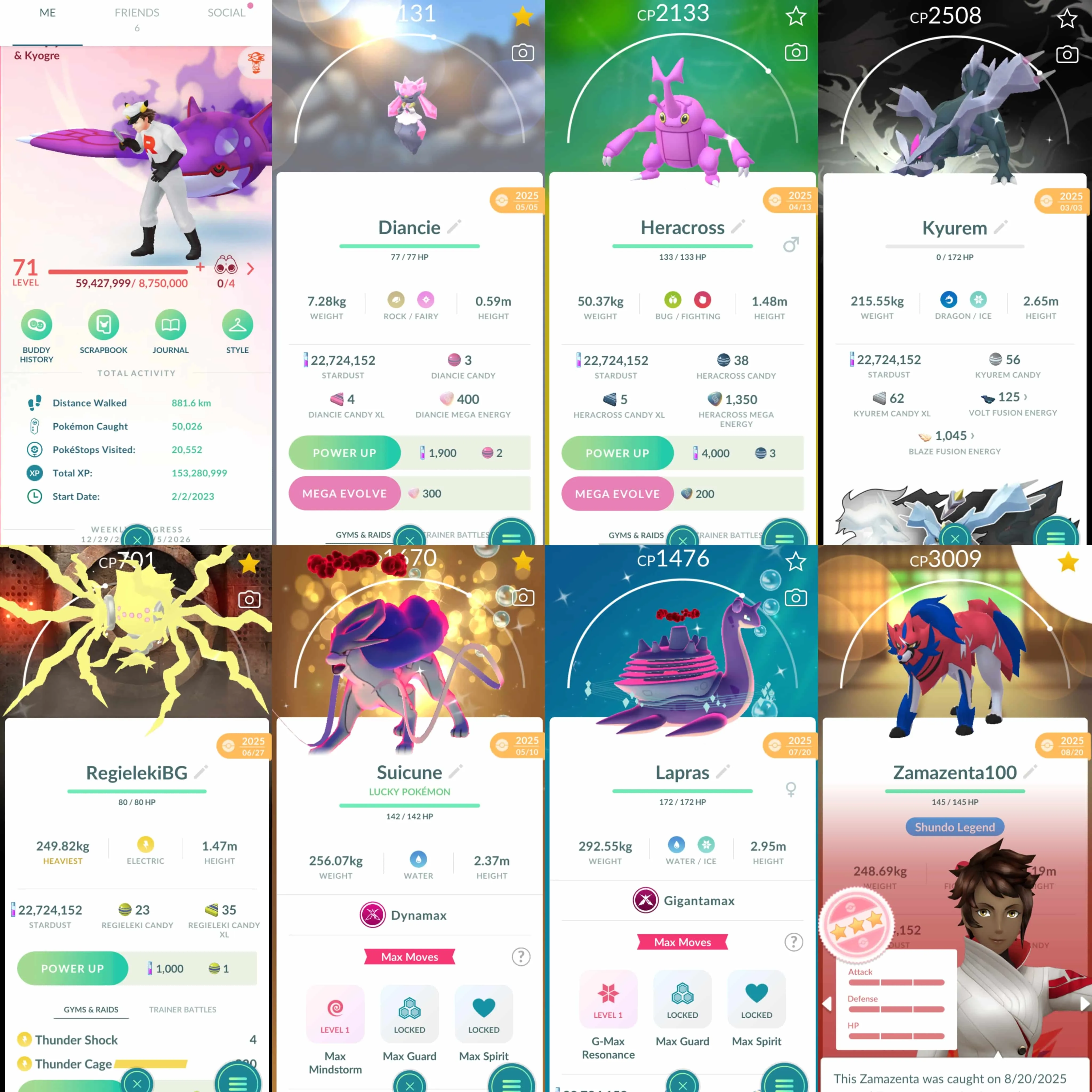 1906 Level 71 Eternatus Zamazenta100 Kyurem100 Shiny Riolu Shiny Pikachu Indonesian Jersey Shiny Fashioned Absol  Shiny GMax Lapras Shundo Rookidee