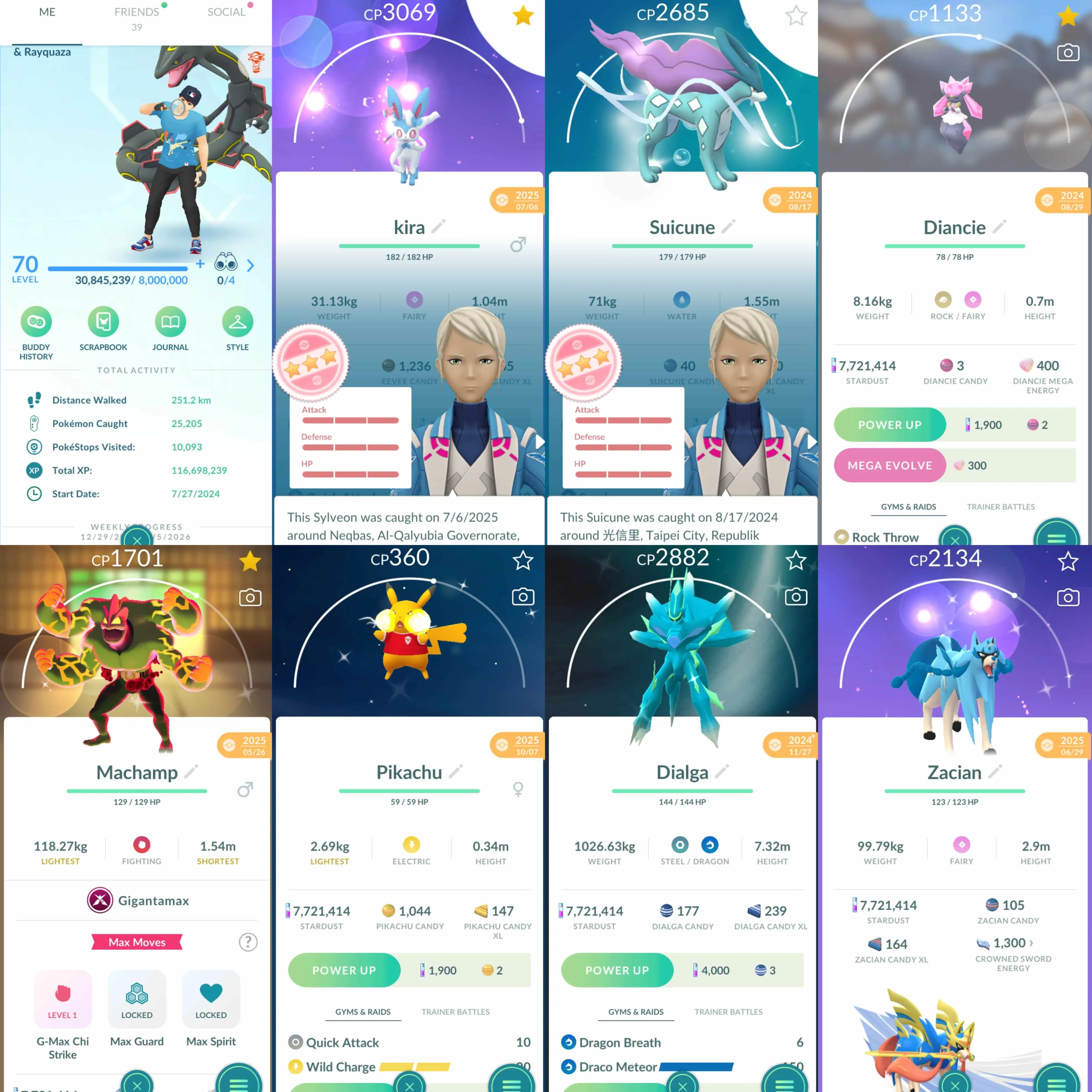 1911 Level 70 Suicune100 Shiny Rayquaza Shiny Pikachu Indonesian Jersey Shiny GMax Machamp Shiny Mega Absol Shundo Sylveon Shundo Espeon