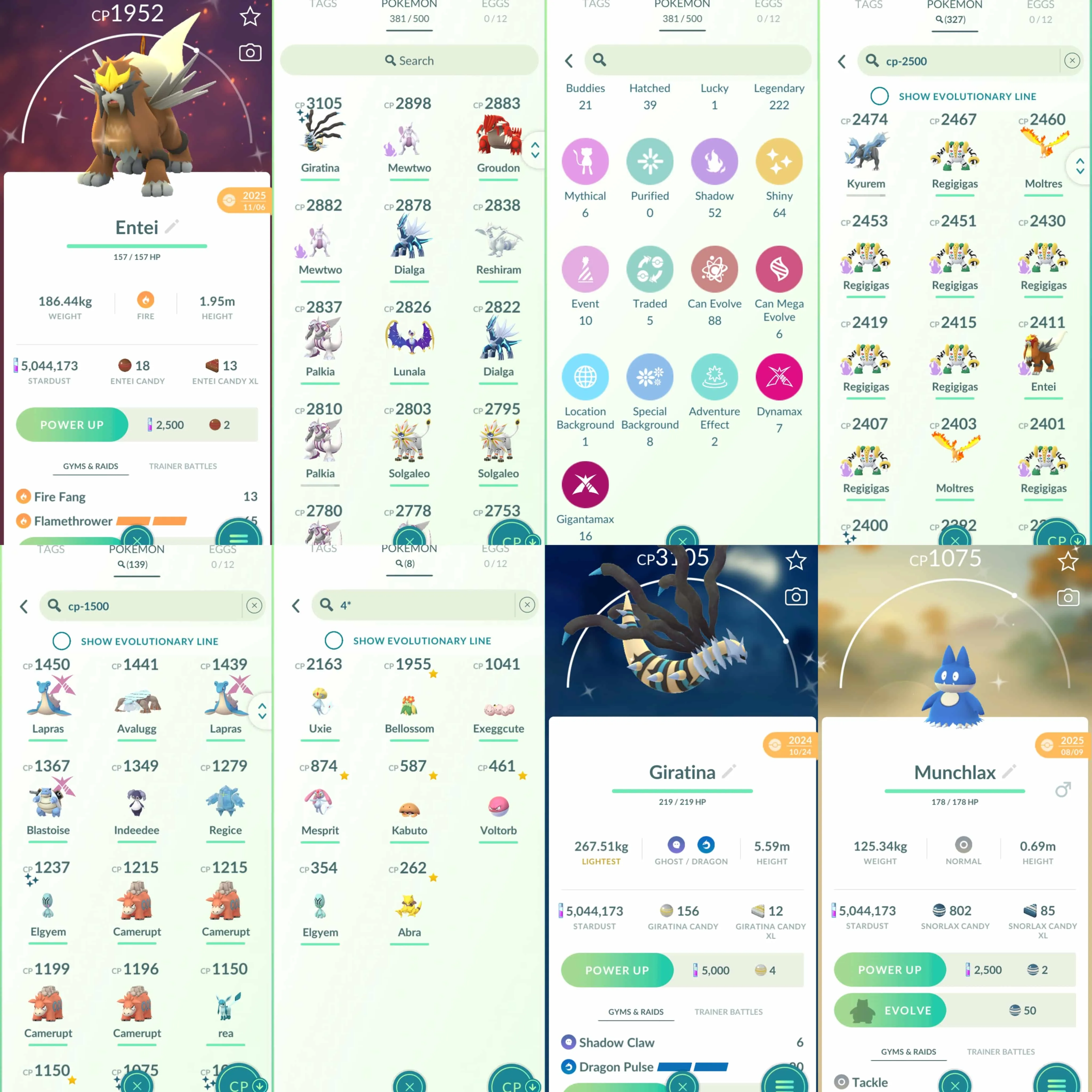 1912 Level 70 Eternatus Shiny GMax Charizard x3 (2 has Rare Dark Skies Background) Uxie100 Mesprit100 Shiny: Entei, shadow Ho-Oh, Groudon