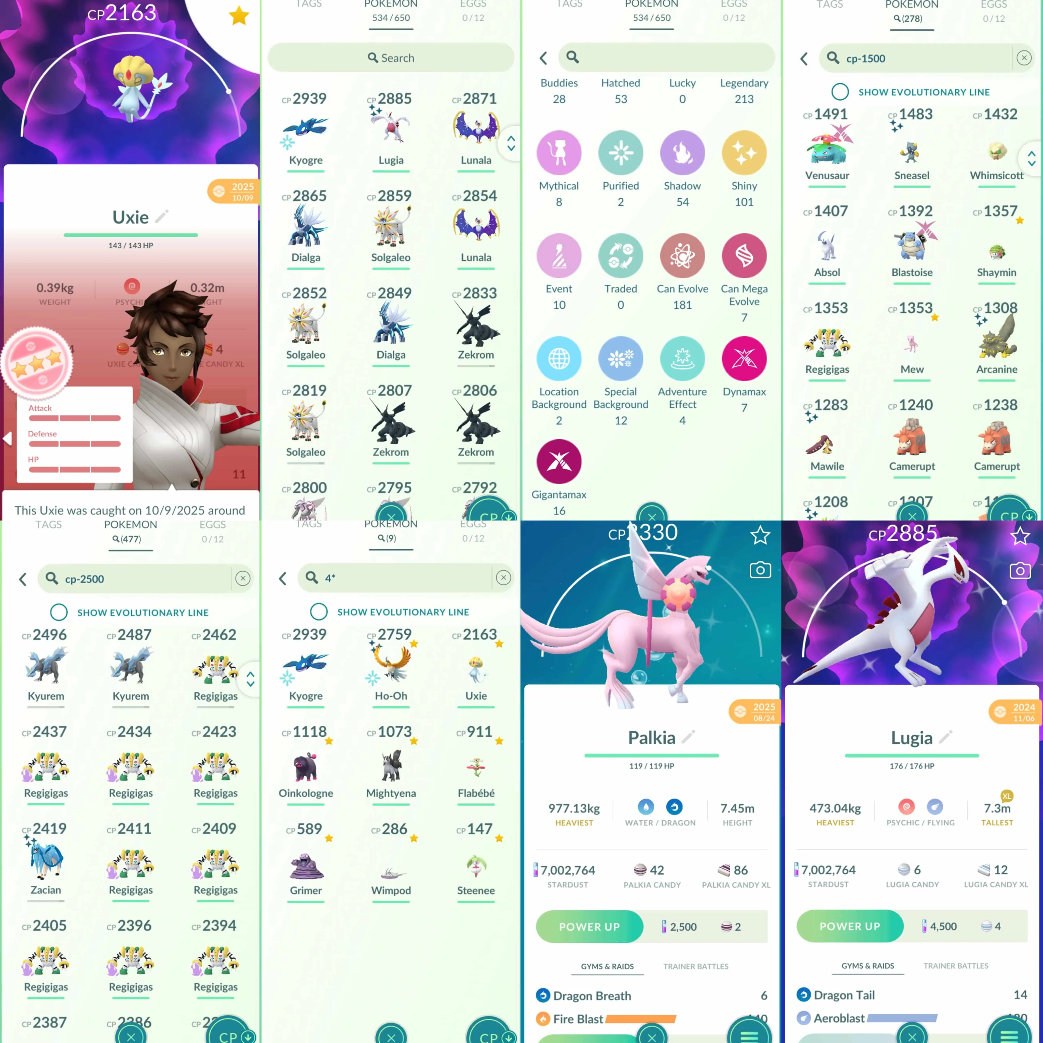 1917 Level 70 Eternatus Shundo Ho-Oh Shiny Dialga Origin Roar of Time Shiny Palkia Origin Shiny Darkrai Shiny Mega Heracross