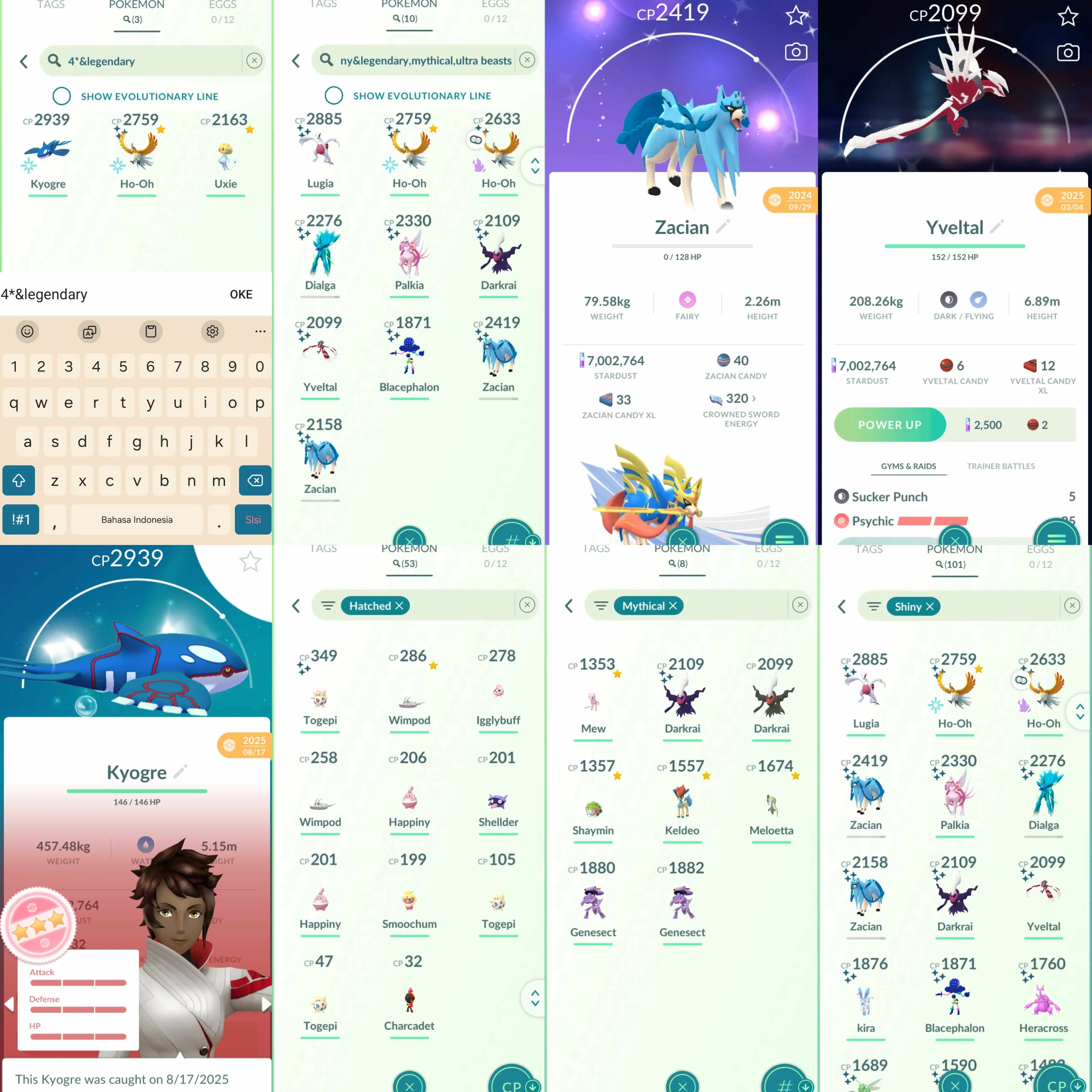 1917 Level 70 Eternatus Shundo Ho-Oh Shiny Dialga Origin Roar of Time Shiny Palkia Origin Shiny Darkrai Shiny Mega Heracross