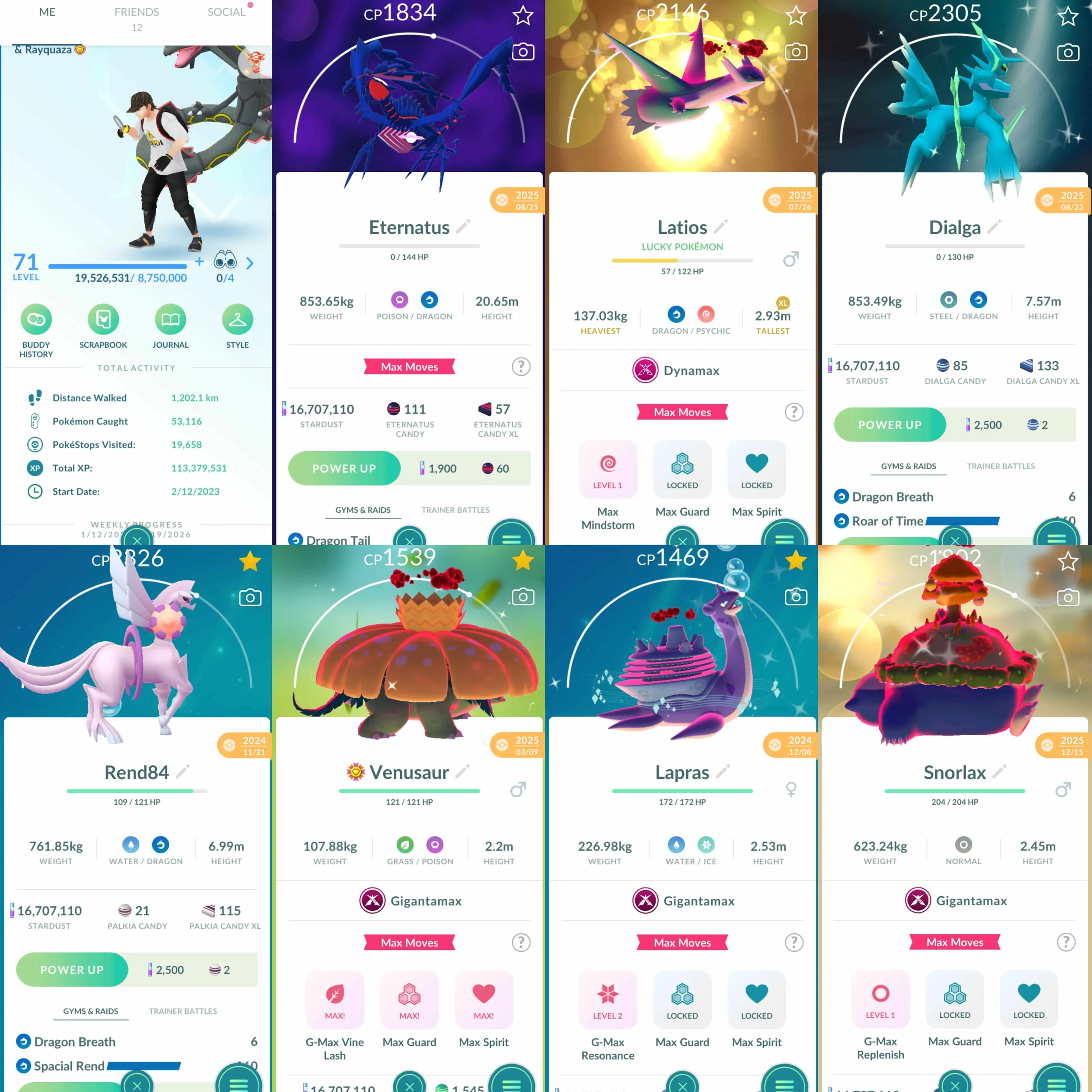 1922 Level 71 Eternatus Shiny Mega Rayquaza Shiny Zacian Shiny Zamazenta Shiny Teddiursa Witch Hat Shiny Froakie witch hat Genesect100 Dialga Origin 100 Shiny Dialga Origin Roar of Time Shiny GMax Snorlax