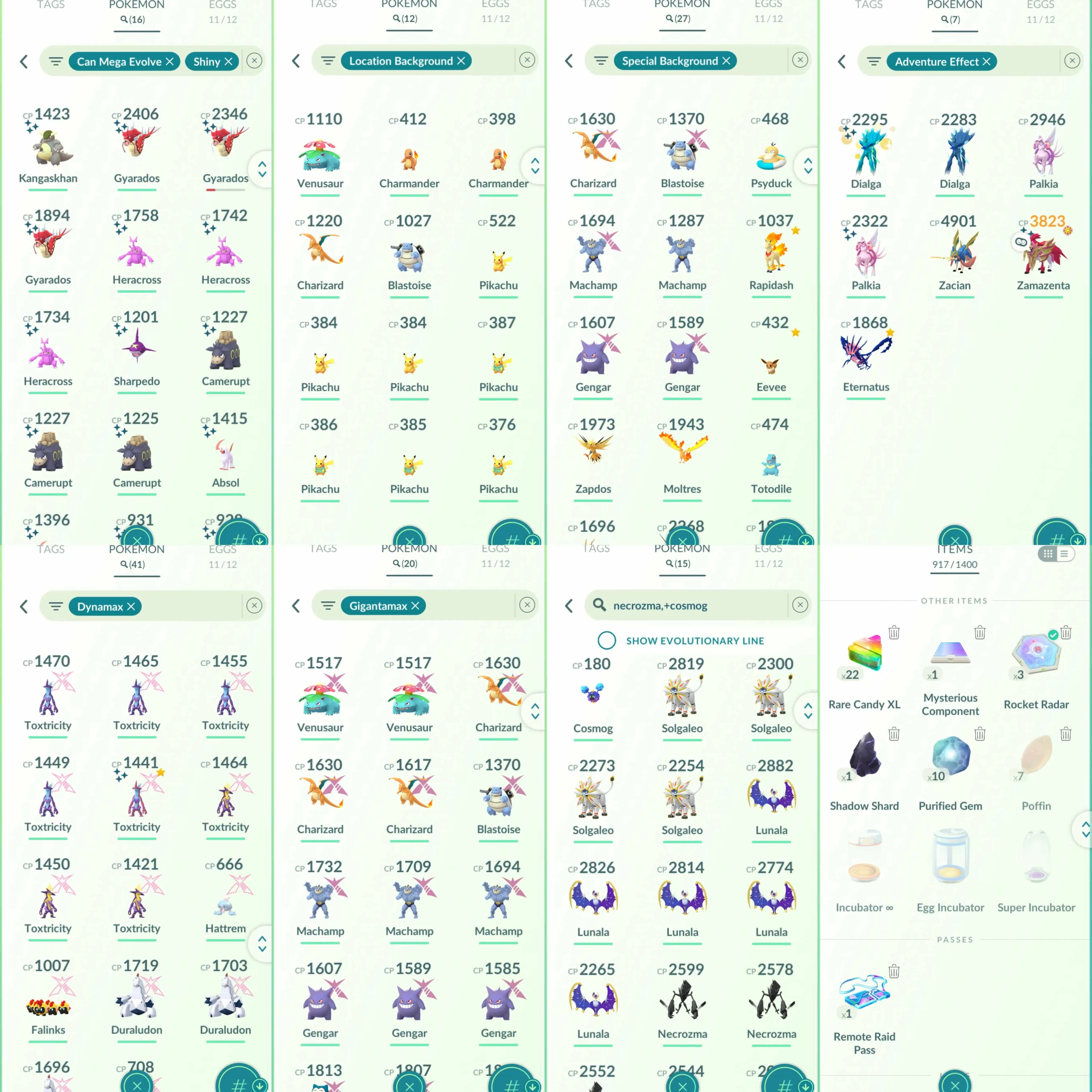 1928 Level 70 Eternatus Galarian Articuno Galarian Moltres Shiny Mega Rayquaza Shiny DMax Toxtricity Shiny Zamazenta Crowned Shield