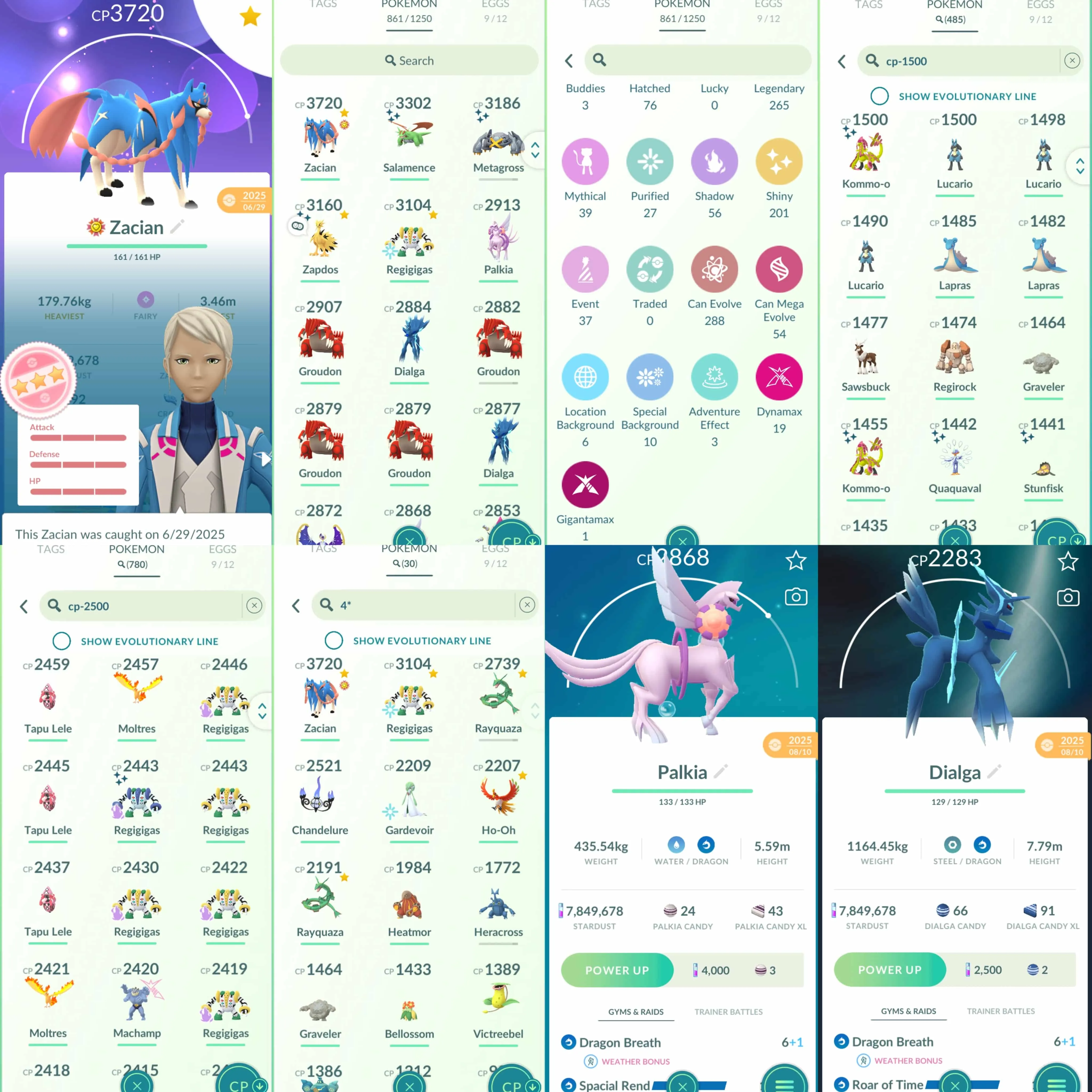 1936 Level 70 Double Rayquaza100 Zacian100 Shiny Galarian Zapdos Shiny Charcadet Shiny Mega Rayquaza Shiny Shadow Kyogre Shiny Shadow Groudon