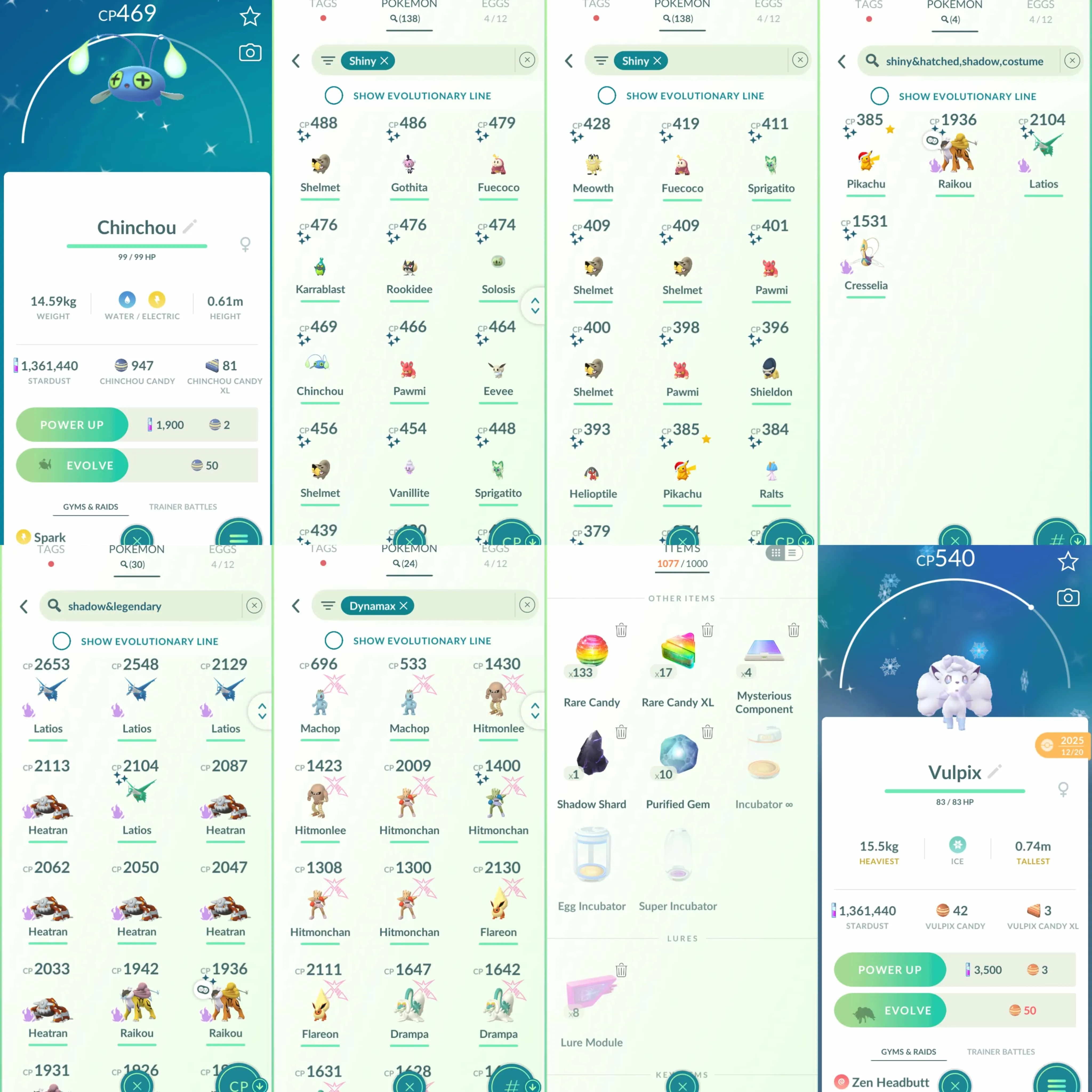 1943 Level 56 Shiny White Kyurem Ice Burn Shiny DMax Hitmonchan Legendary100 x20 Cresselia100 Shiny shadow Raikou Shiny Shadow Latios Shiny Heatran Shiny Shadow Cresselia Shiny Thundurus Shiny Kyurem x2 Shiny Corsola