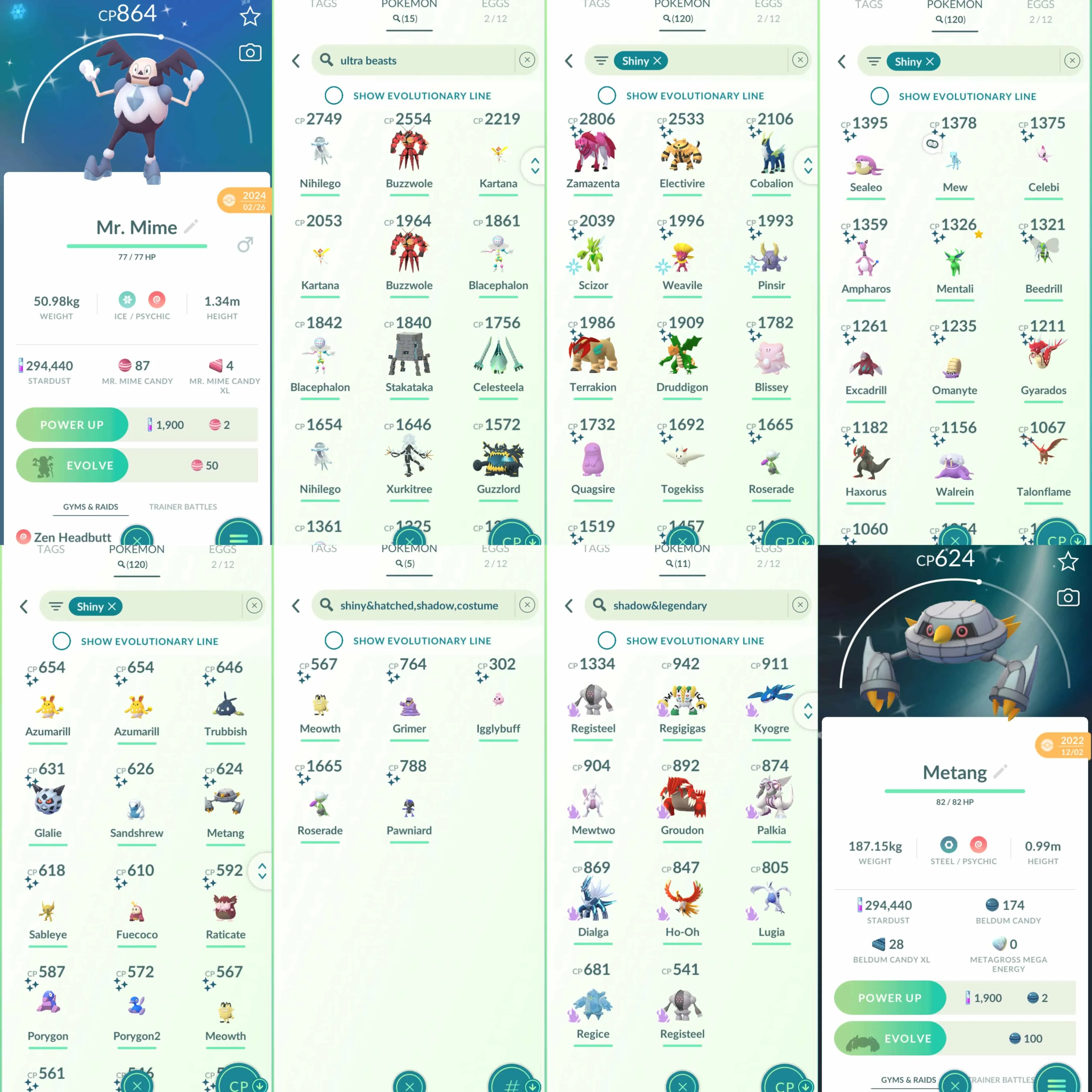 1945 Level 60 2019. Shiny Mew Shiny Celebi Shiny Jirachi Quest Shiny Mega Charizard Shiny: Cobalion, Terrakion, Zamazenta, Druddigon, Igglybuff, Pawniard, Metang, Mega Beedrill, Gyarados, Ditto, Eevee, Espeon, Blissey, Skitty, Haxorus, Greninja.