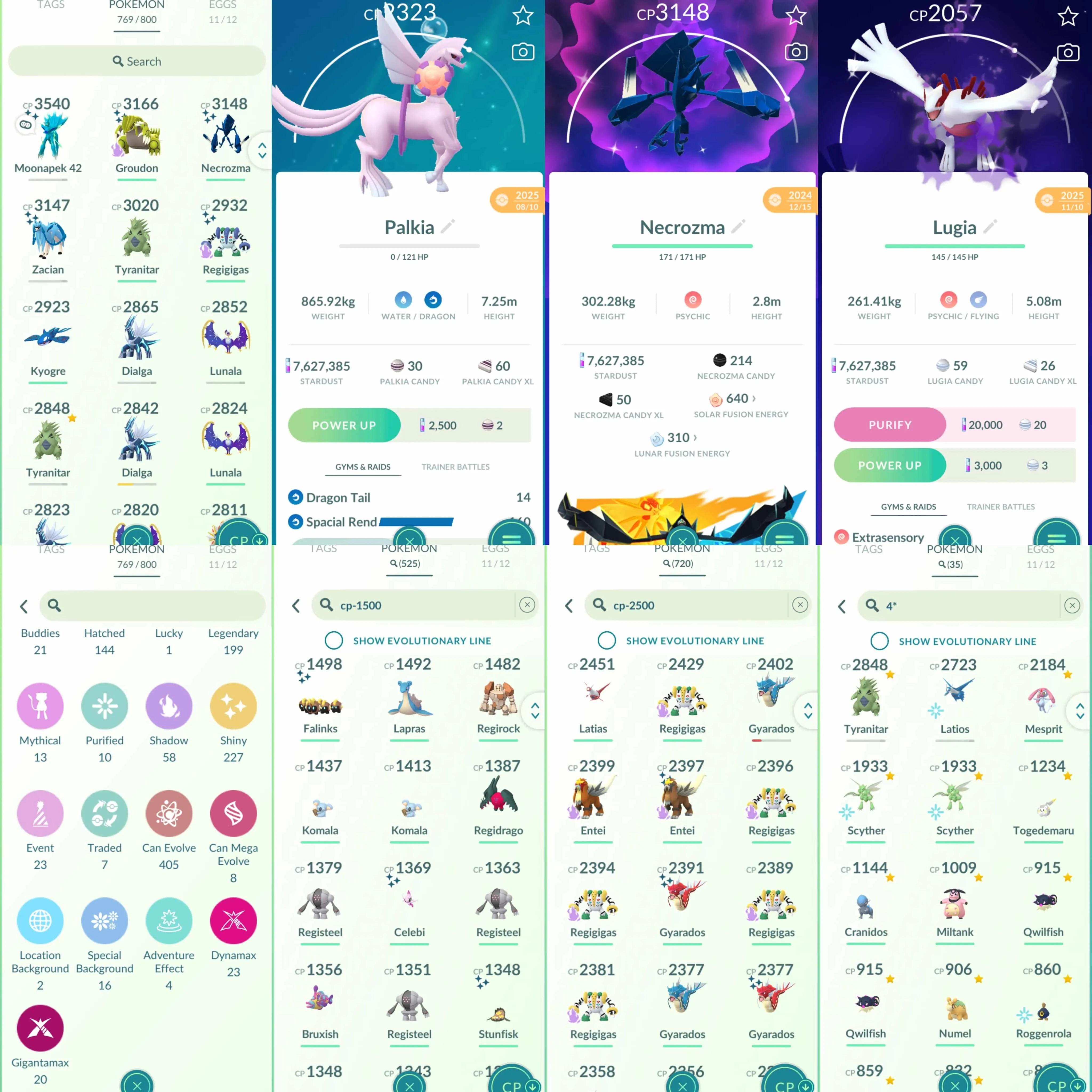 1956 Level 72 Eternatus Shiny Cobalion BG Shiny Dialga Origin Roar of Time Shiny: shadow Entei, shadow Lugia, Ho-Oh , Celebi, shadow Groudon