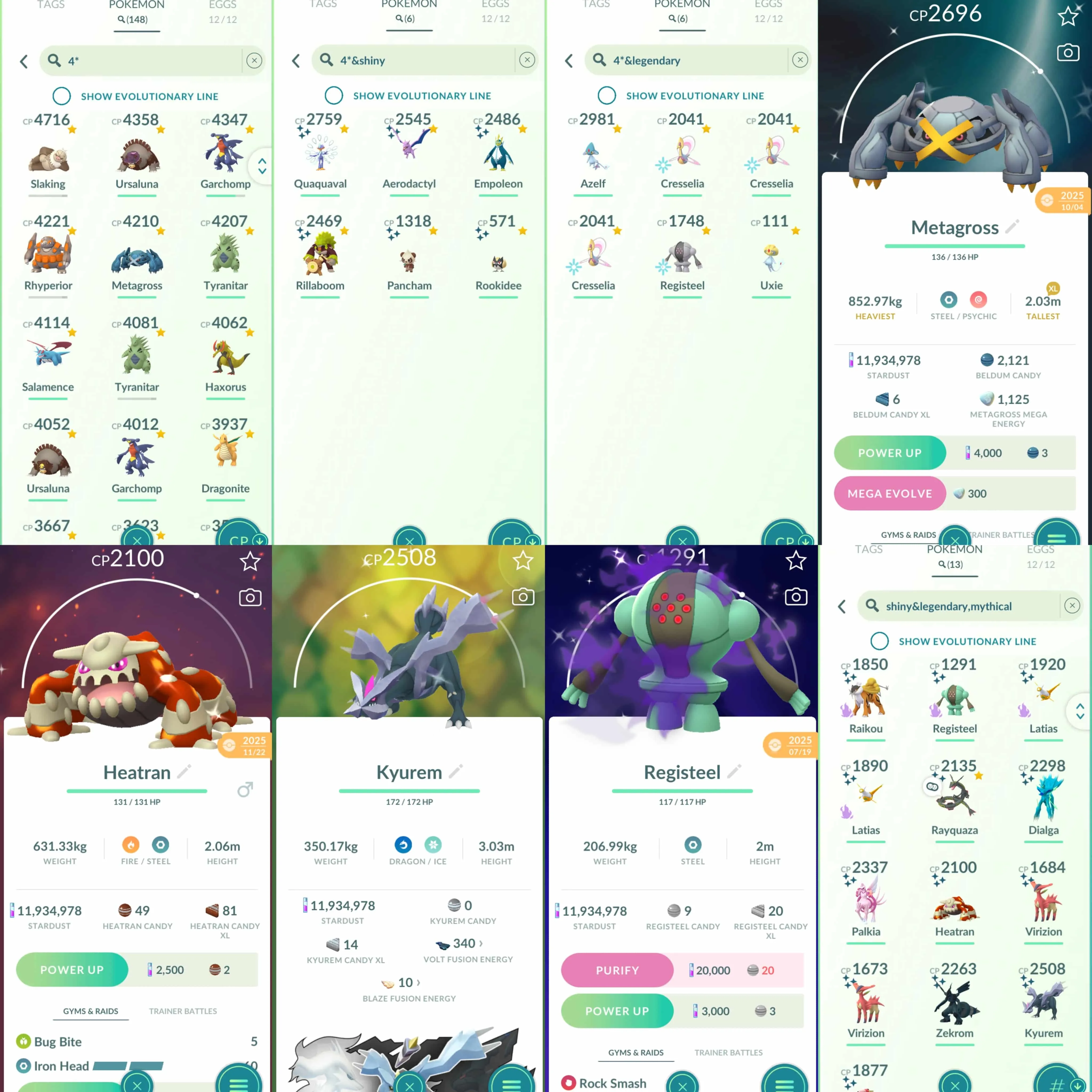 1958 Level 73 Eternatus Shiny Mega Rayquaza Shiny Mega Metagross Shiny Piplup BG x3 Shundo: Empoleon, Pancham, Rillaboom, Rookidee, Quaquaval, Mega Aerodactyl.