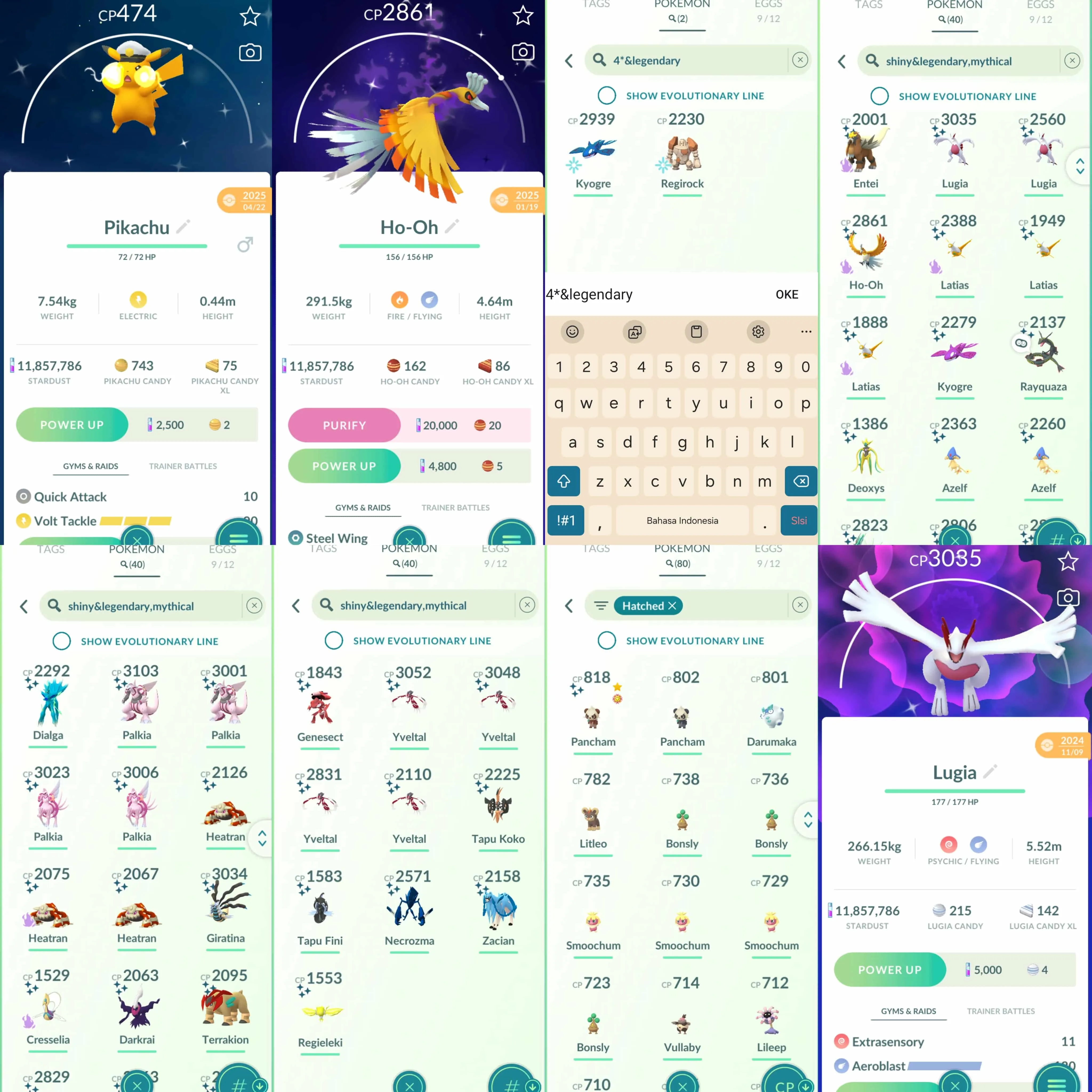 1962 Level 71 Coin14,625 Shiny Rayquaza Shiny Deoxys Shiny Darkrai Shiny Palkia Origin Spacial Rend Shiny Dialga Origin Roar of Time Shiny Reshiram BG Shiny Mega Latias