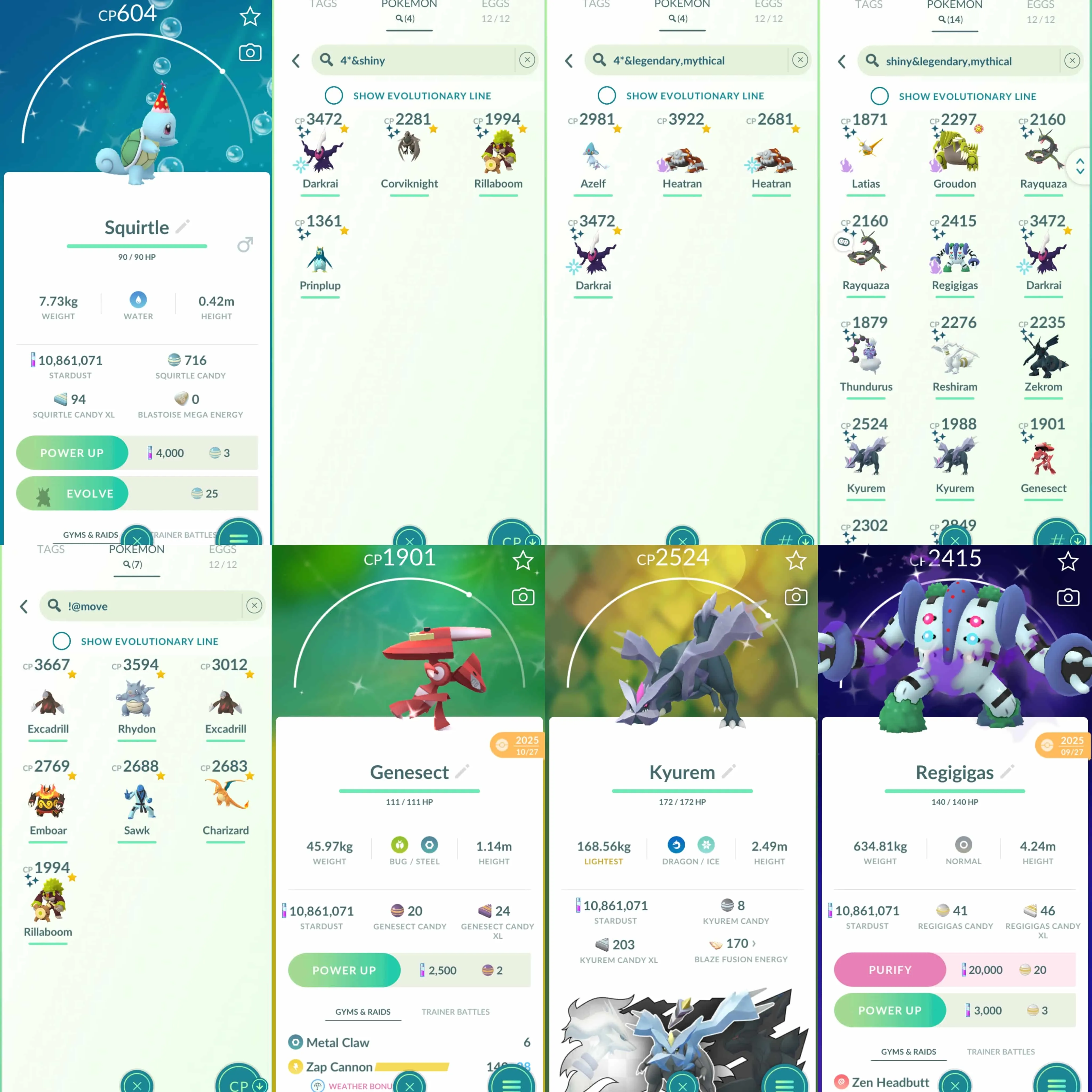 1963 Level 72 Shundo Darkrai GO Wild Area  2025 BG Rare Shadow Heatran100 Shiny Mega Rayquaza Shiny Dusk Mane Necrozma Shiny Dawn Wings Necrozma Shiny GMax Grimmsnarl Shiny DMax Eevee Shundo Prinplup Shundo Rillaboom Shundo Corviknight