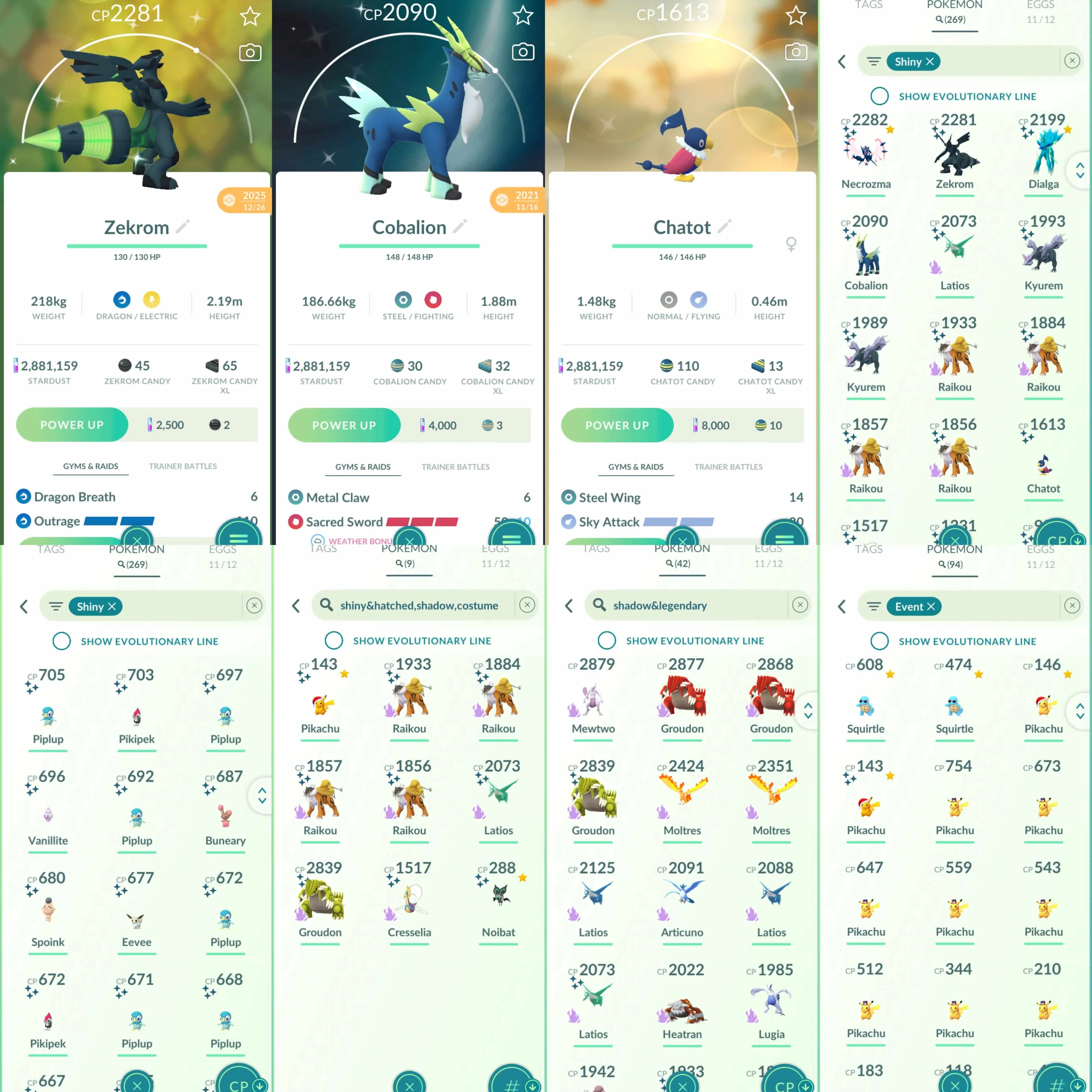 1964 Level 65 Shiny Dusk Mane Necrozma Shiny Dawn Wings Necrozma White Kyurem 100 Ice Burn Shiny Piplup BG Shiny Pikipek BG Shundo Scyther Shiny: shadow Raikou x4, shadow Latios, shadow Groudon, Dialga Origin, shadow Cresselia