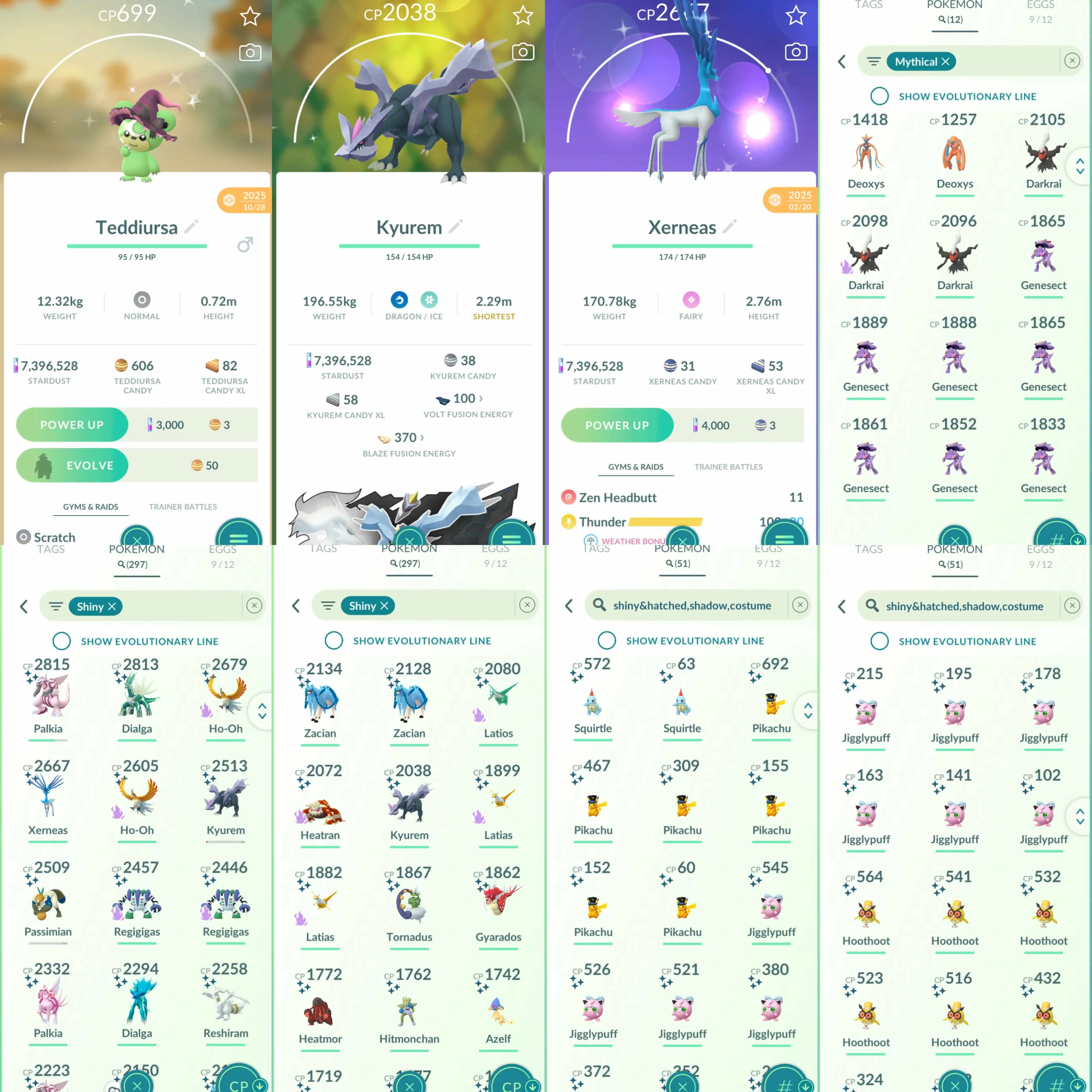 1966 Level 70 Coin9752 Shiny Rayquaza Shundo Azelf Suicune100 Mesprit100 Azelf100 x3 Dialga100 Shiny Mega Gyarados Shiny: shadow Suicune, shadow Ho-Oh, shadow Regice, shadow Latias, shadow Latios, Azelf, Dialga