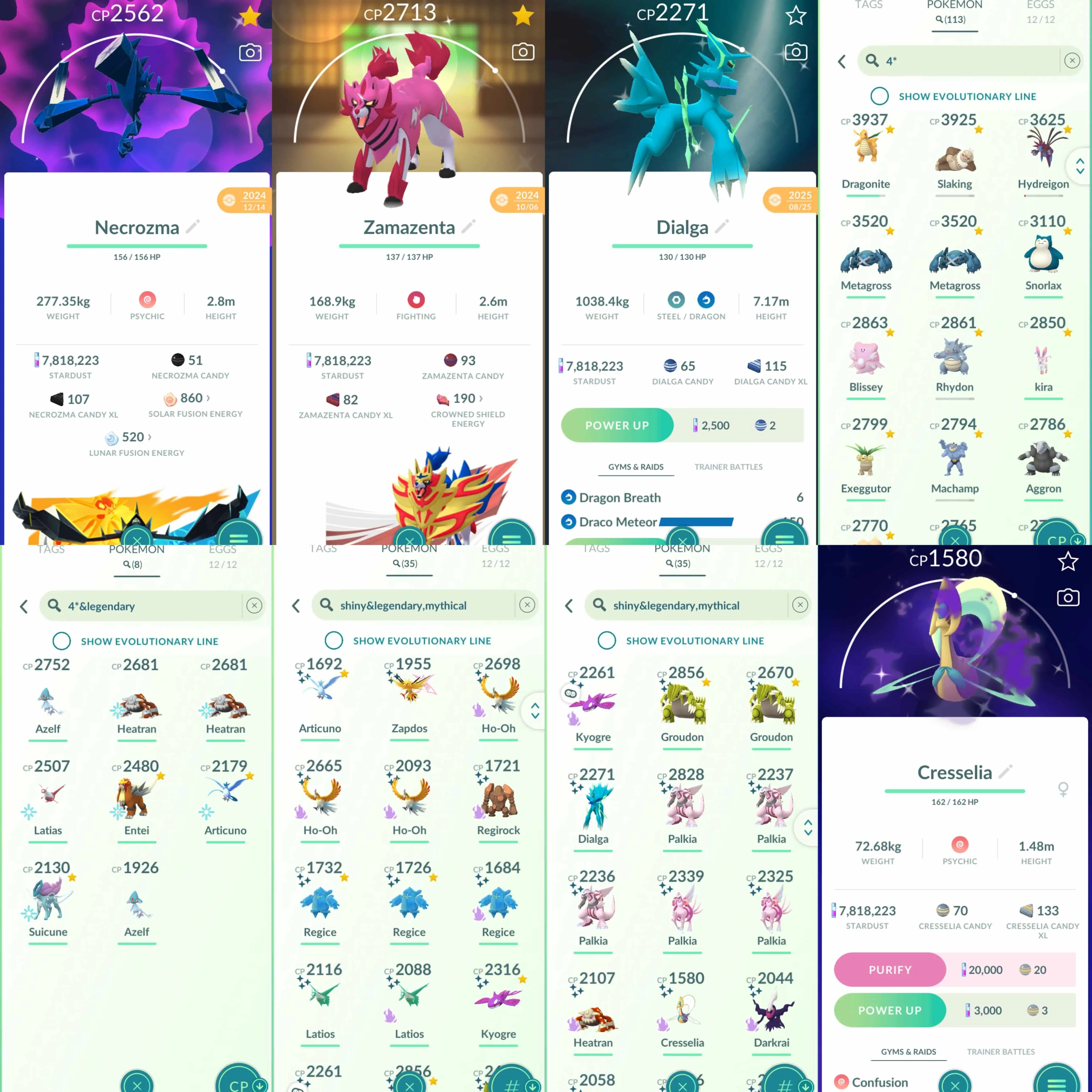 1968 Level 70 Suicune100 Entei100 Shiny DMax Zapdos Shiny Primal Groudon Shiny Mega Latios Shiny Rare Lapras Blanche's Outfit Mystic BG Shiny Shadow Darkrai Go Wild Area 2025 BG Spacial Rend Shiny: Mega Gyarados, Mega Absol.