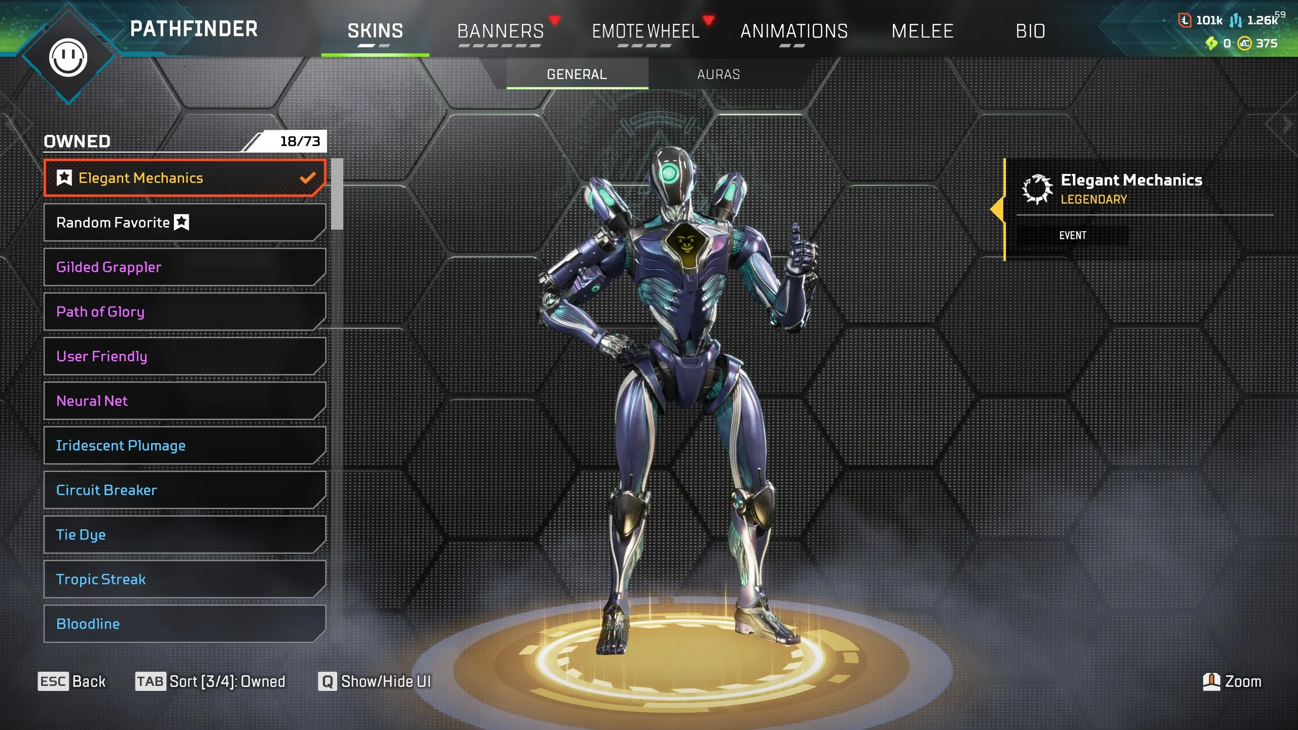 AP693 LVL 726 | Platinum | Caustic Relic | 177 Legendary Items | 24 Unlocked Legends | Wraith Trial by Fire | Radical Action | Aces High | Glorious Combatant 