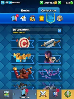 🏆7024 TROPHIES🏆ARENA 19💫LVL 38🔥9 MAX CARDS⭐109 CARDS🎴INSTANT DELIVERY🚚