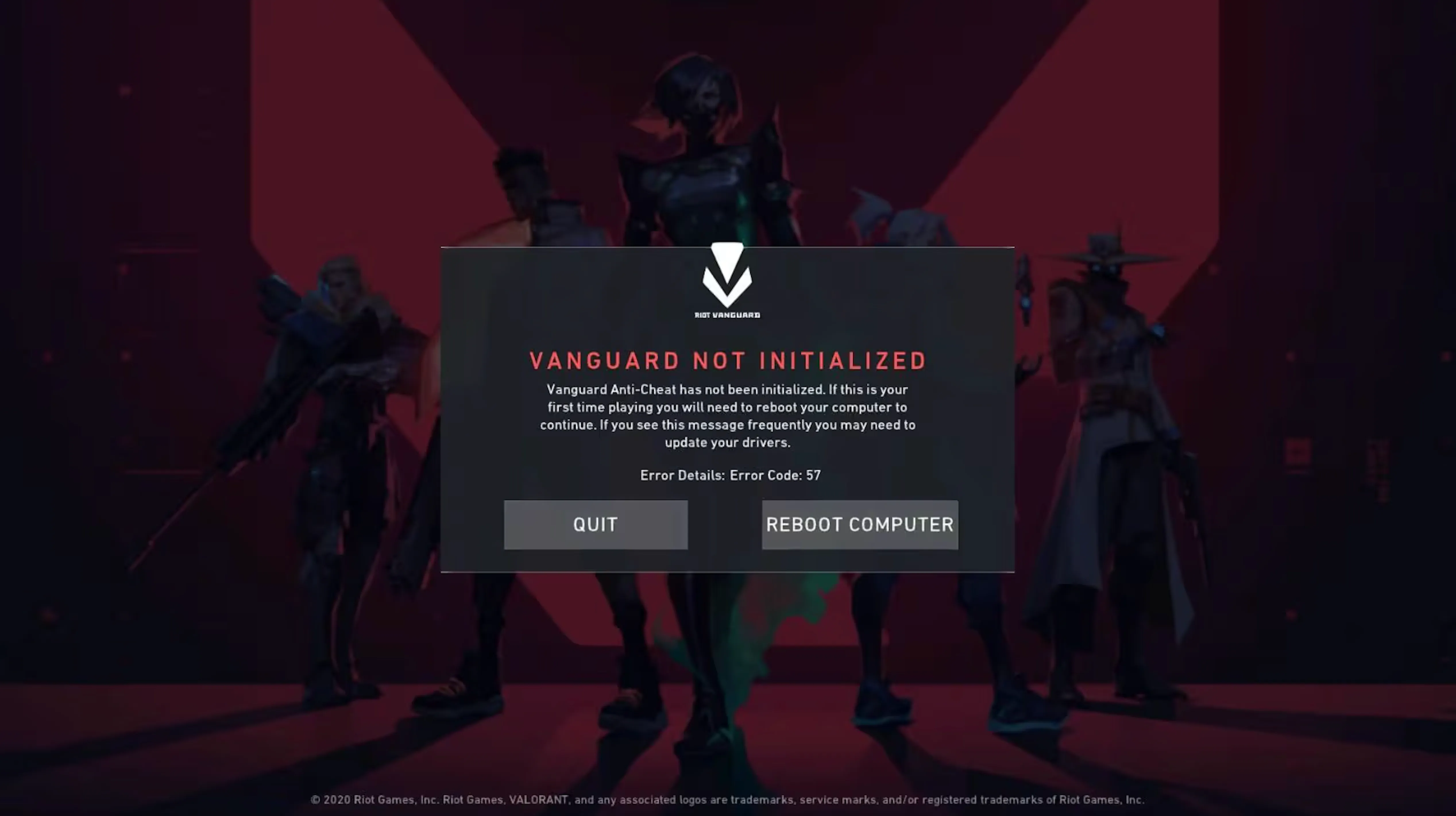 How to Fix Valorant Error Code 57: Detailed Guide | 1v9