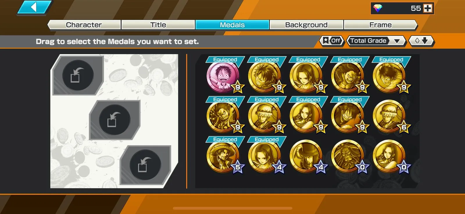 BR921🔥SOLO FRESH🔥3 EX META MAX🔥ODEN MAX🔥GOLD D ROGER MAX🔥NEWGATE MAX🔥JABRA MAX🔥GOOD MEDAL🔥SOLO FRESH🔥MANY MEDAL MATERIAL