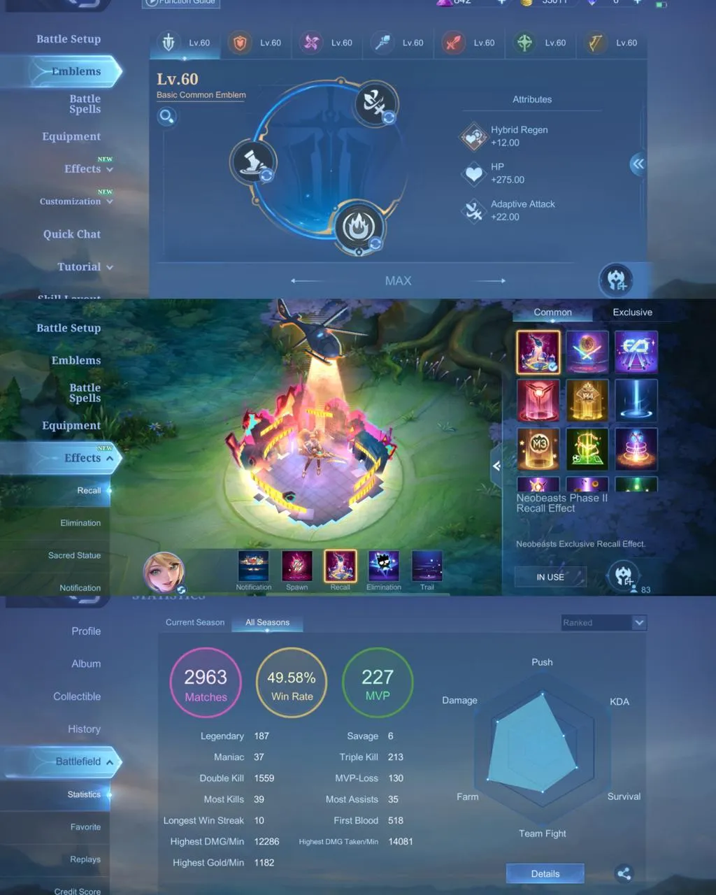 ML 371⚡FULL MAX EMBLEM⚡NEOBEAST PHARSA⚡️LUCKYBOX FRANCO⚡️STAR ANGELA⚡️EPIC VEXANA⚡️COVENANT LESLEY⚡️ZODIAC SELENA⚡️NARUTO VALE⚡️MWORLD WANWAN⚡️