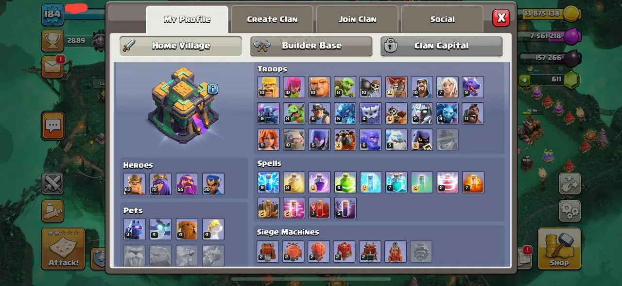 USA LOCAL TH14 ALMOST MAX 37 HERO SKINS 6 SCENRYS INSTANT DELIVERY