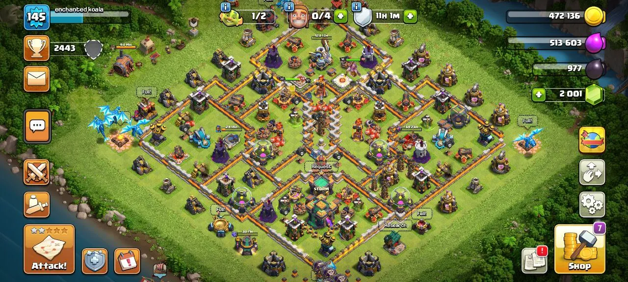 [DG-14][COMBO COC AND CR]TH14 DONATION TYPE 38-42-18-8HEROES 2000GEMS 1000 RENAME 888WS CHEAP INSTANT DELIVERY GUARANTEED