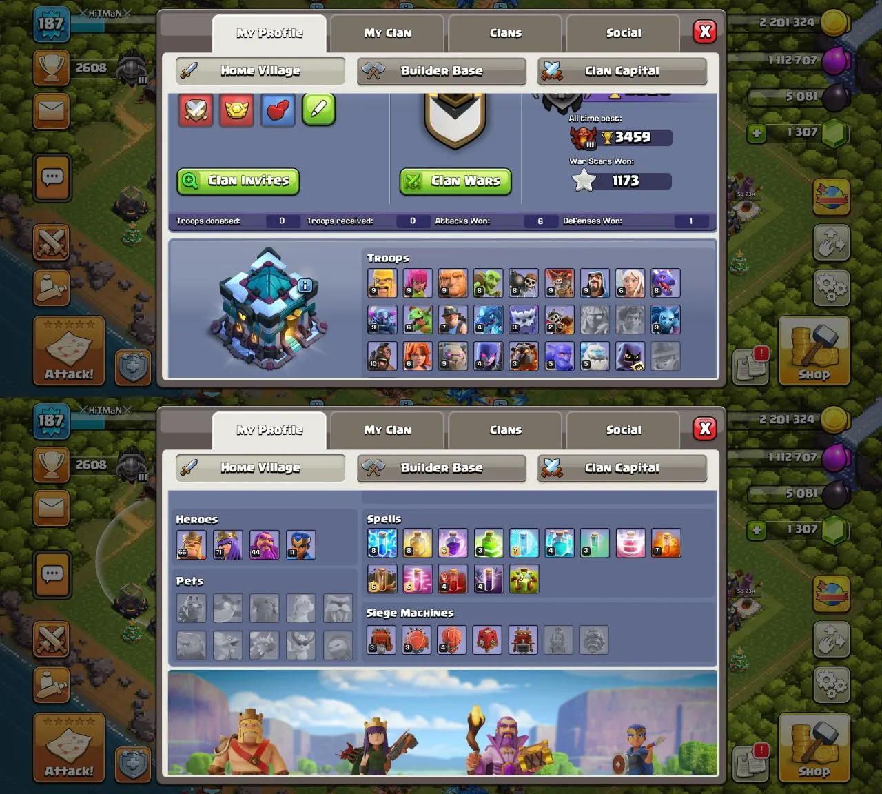 [DG-22]TH13 ACCOUNT 67-72-45-11 HEROES 1300GEMS 1500 RENAME 1173WS CHEAP INSTANT DELIVERY GUARANTEED
