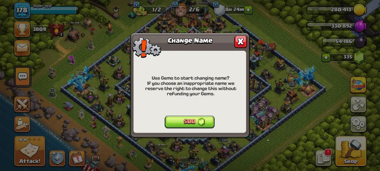 [DG-24]TH14 ACCOUNT 61-67-49-30 HEROES 350GEMS 500RENAME 573WS CHEAP INSTANT DELIVERY GUARANTEED