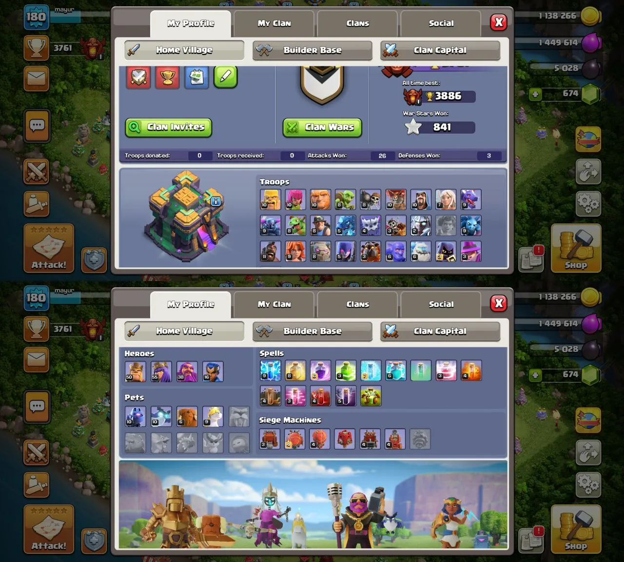 [DG-26]TH14 ACCOUNT LEAGUE KING SKIN 700GEMS FREE RENAME MANY STATUES CHEAP INSTANT DELIVERY GUARANTEED