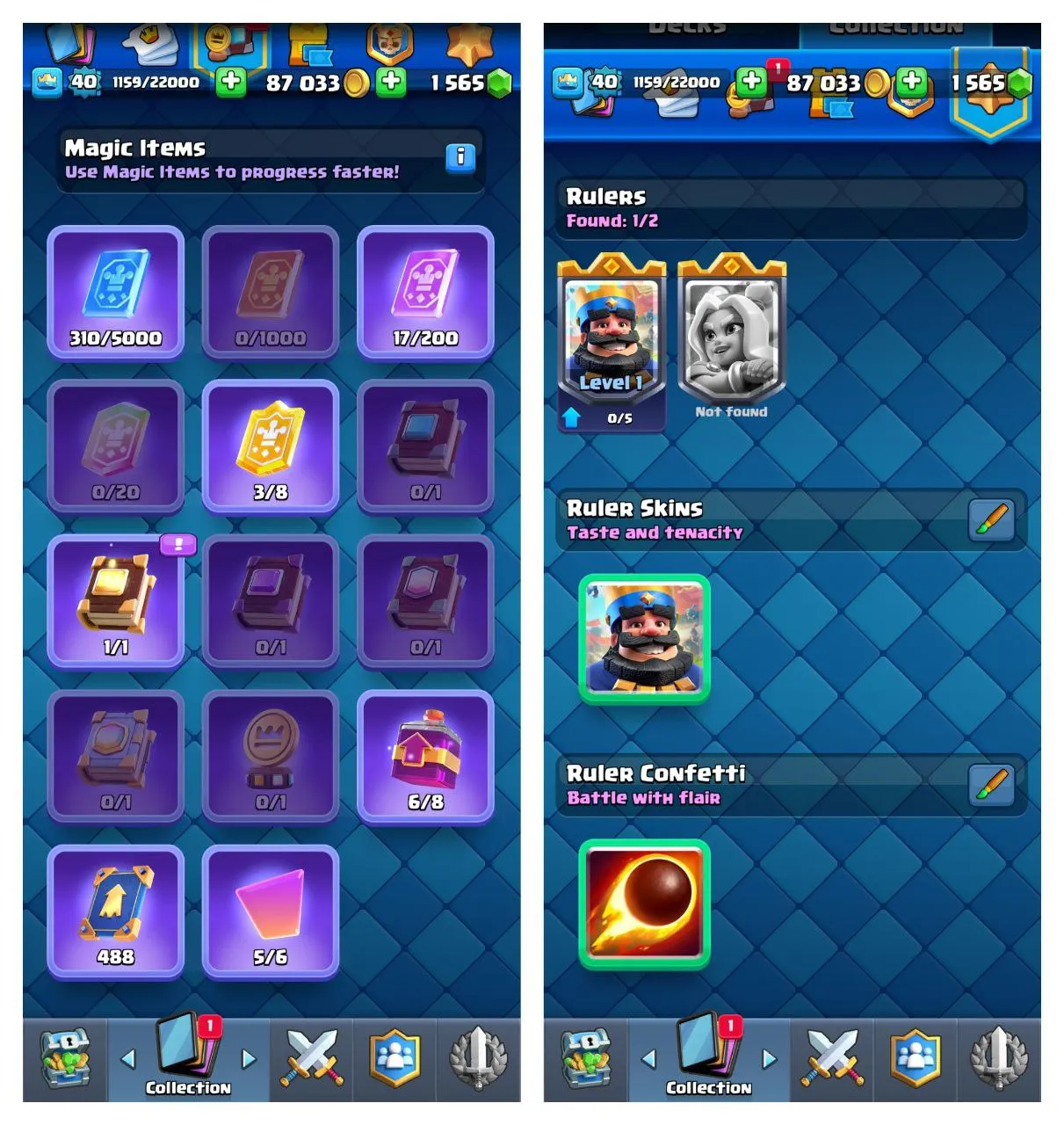 💥45% OFF SALE💥7 MAX CARDS 🏆 7809 TROPHIES ❄ ARENA LVL 20 ♥ KT LEVEL 13 💮 LEVEL 40 💝 31 EMOTES ☄️ 8 YRS SPECIAL AND COOL BADGES ♥ 119 CARDS 🍀 FREE NAME CHANGE 🔥 FAST DELIVERY 🚚